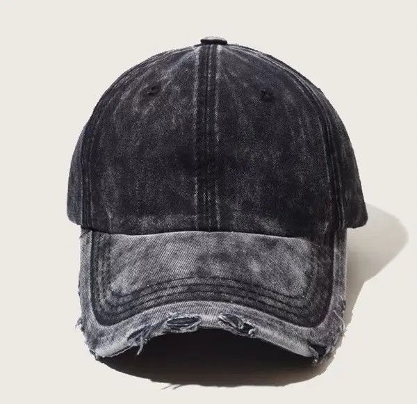 Japanese Brand Kirari x Reia Utility grunge tie dye distressed ripped cap Size ONE SIZE - 8 Thumbnail