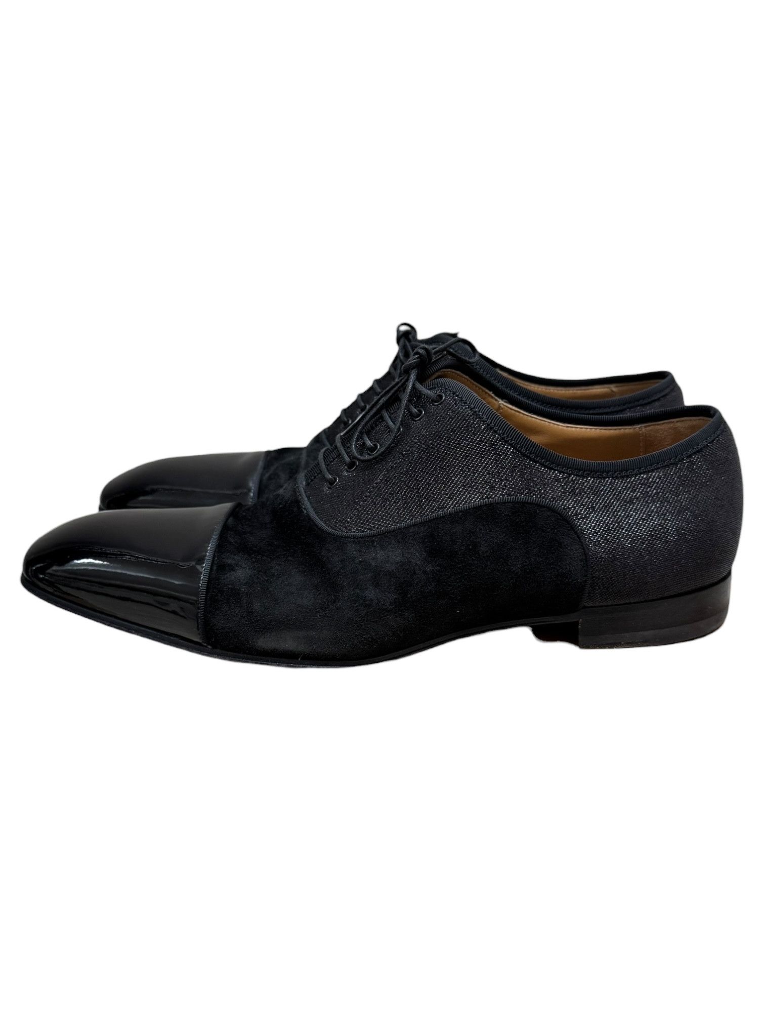 Christian Louboutin Christian Louboutin Black Greggo Oxford Dress Shoes Size US 9 / EU 42 - 3 Thumbnail