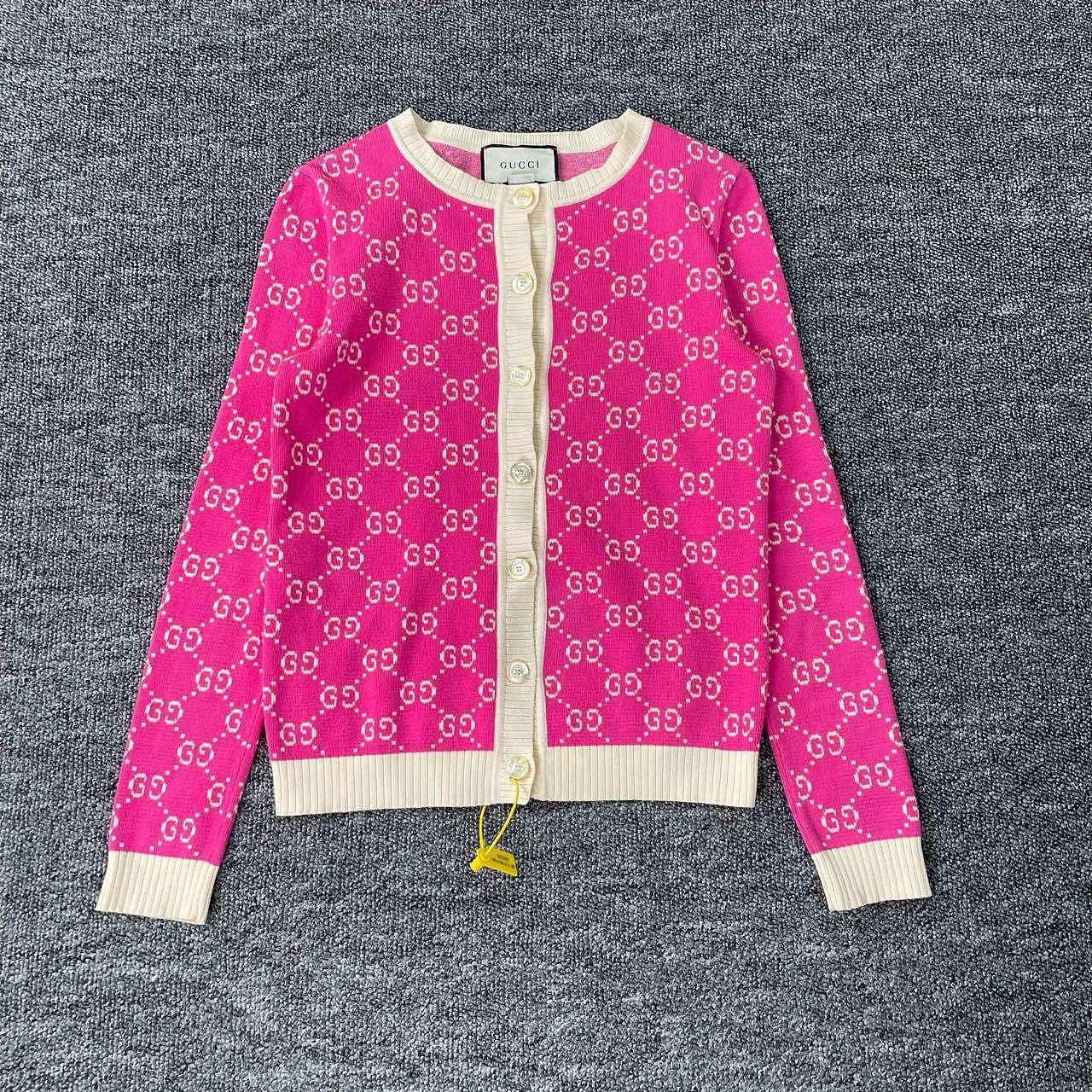 Gucci Gucci GG Logo Cardigan Size XS Size XS / US 0-2 / IT 36-38 - 1 Thumbnail