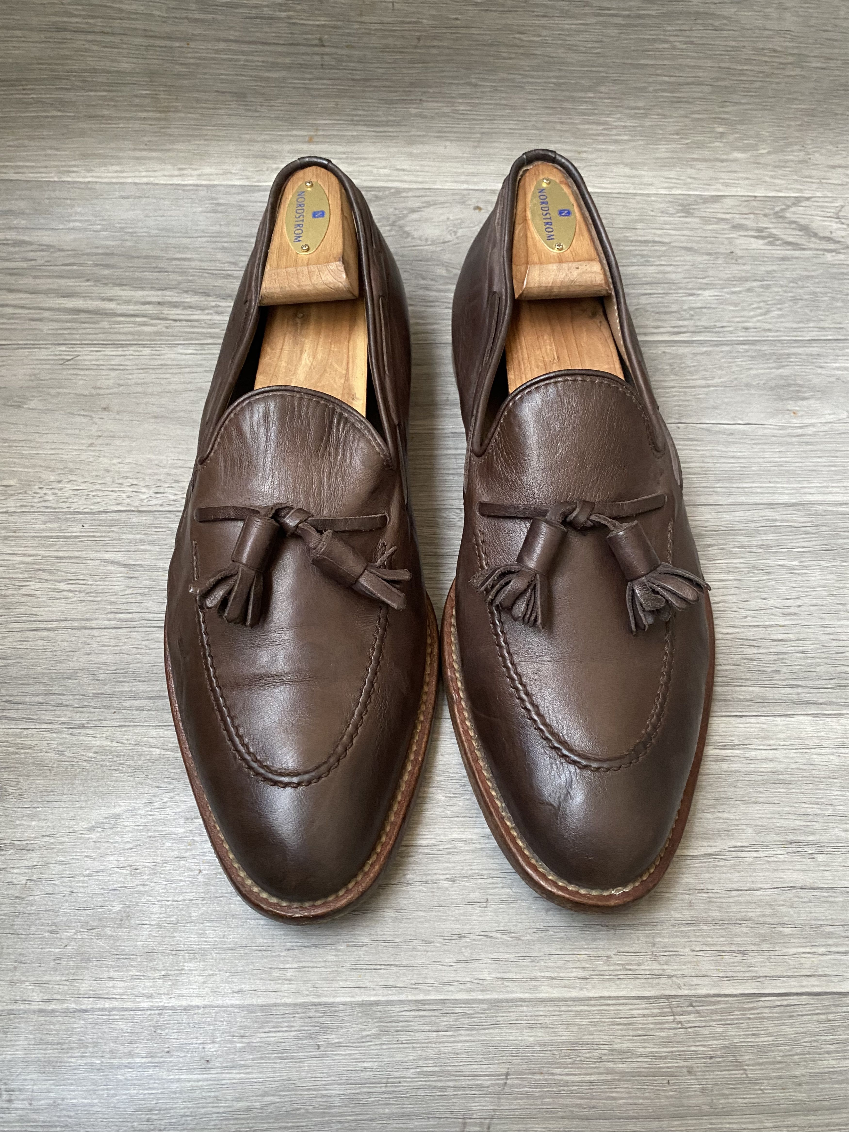 Brunello Cucinelli Brunello cucinelli brown tassel loafers sz 42 Size US 9 / EU 42 - 1 Thumbnail