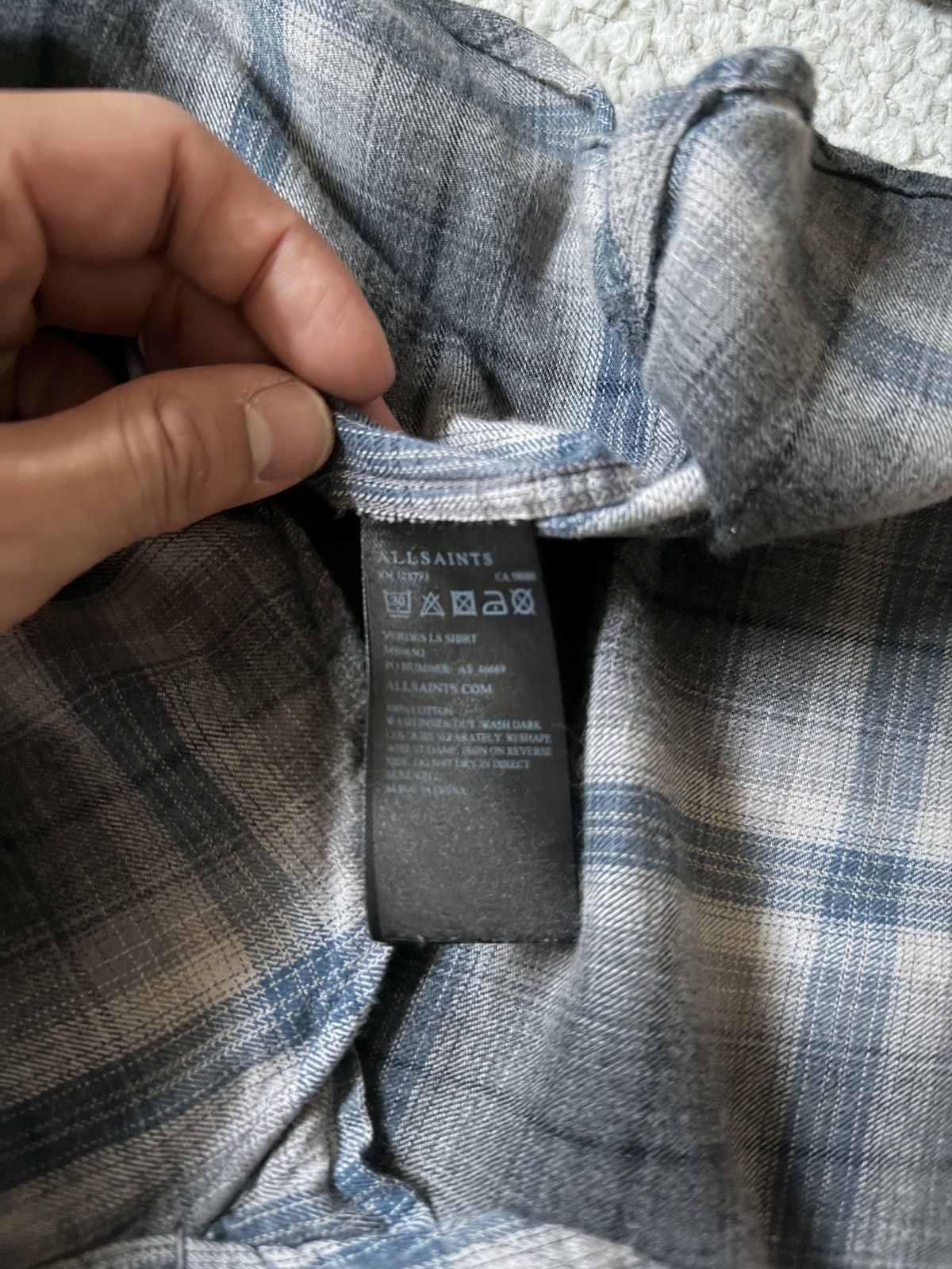 Allsaints Allsaints Western Flannel Size US M / EU 48-50 / 2 - 5 Thumbnail