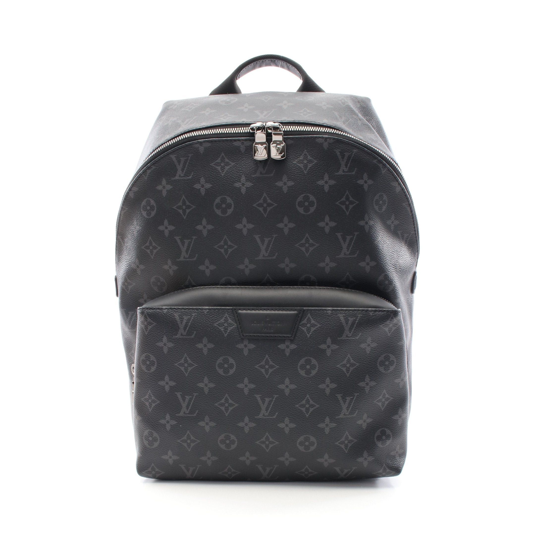 Louis Vuitton Louis Vuitton Apollo Monogram Eclipse Backpack Rucksack Leather Black Size ONE SIZE - 1 Thumbnail
