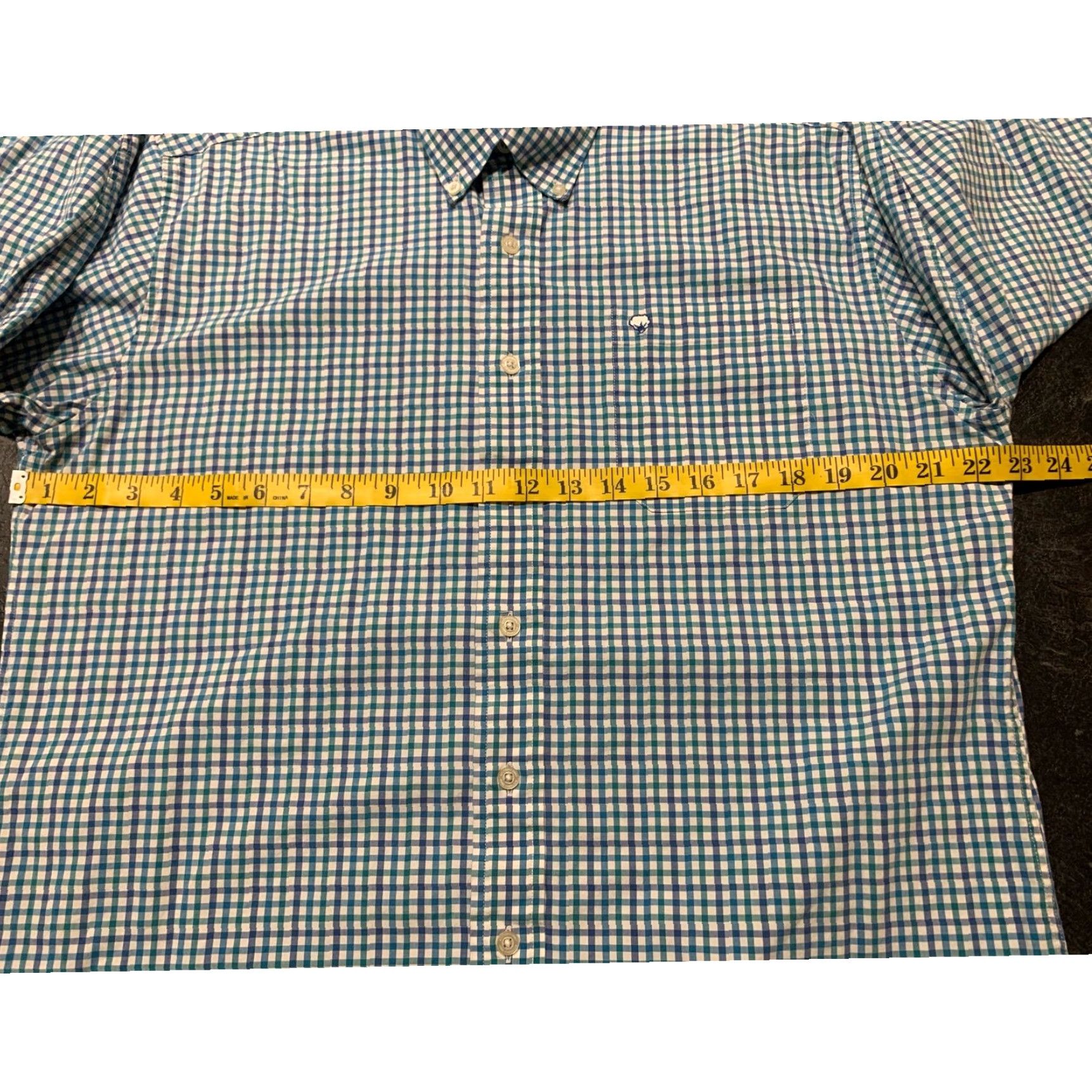 Vintage Southern Cotton Club Plaid Button Up Shirt Mens Large Size US L / EU 52-54 / 3 - 4 Thumbnail