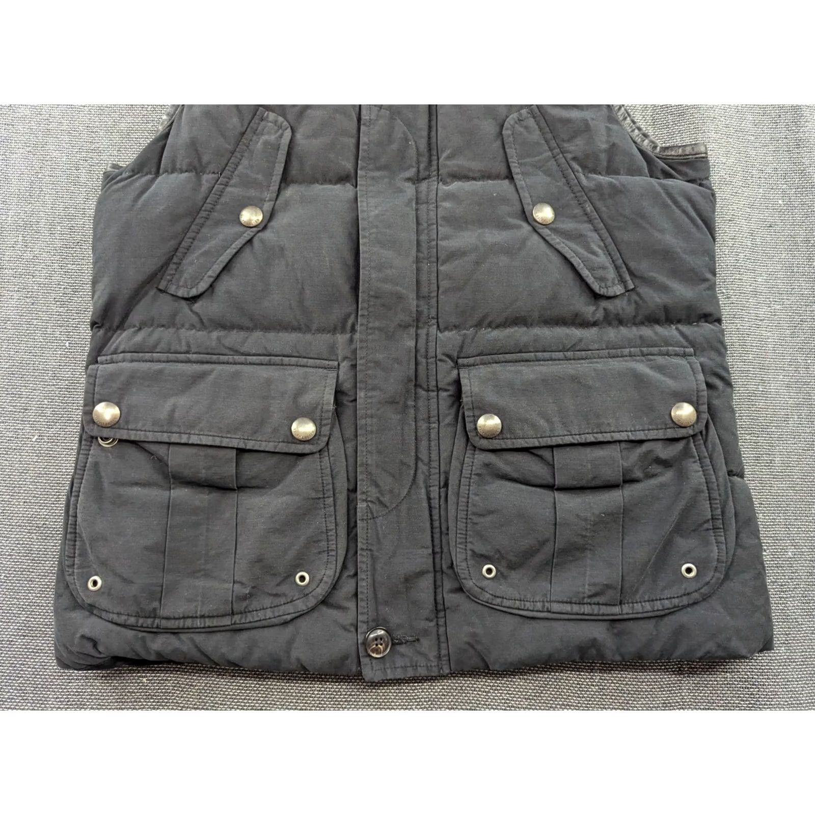 Ralph Lauren VINTAGE Ralph Lauren Womens Goose Down Vest Small Gray Gilet Size S / US 4 / IT 40 - 3 Thumbnail