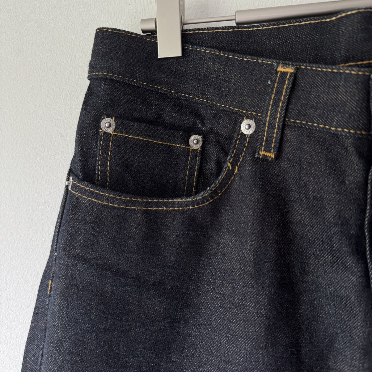 Helmut Lang Helmut Lang 1999 Italian Cut Vintage Burned Denim Size US 29 - 3 Thumbnail