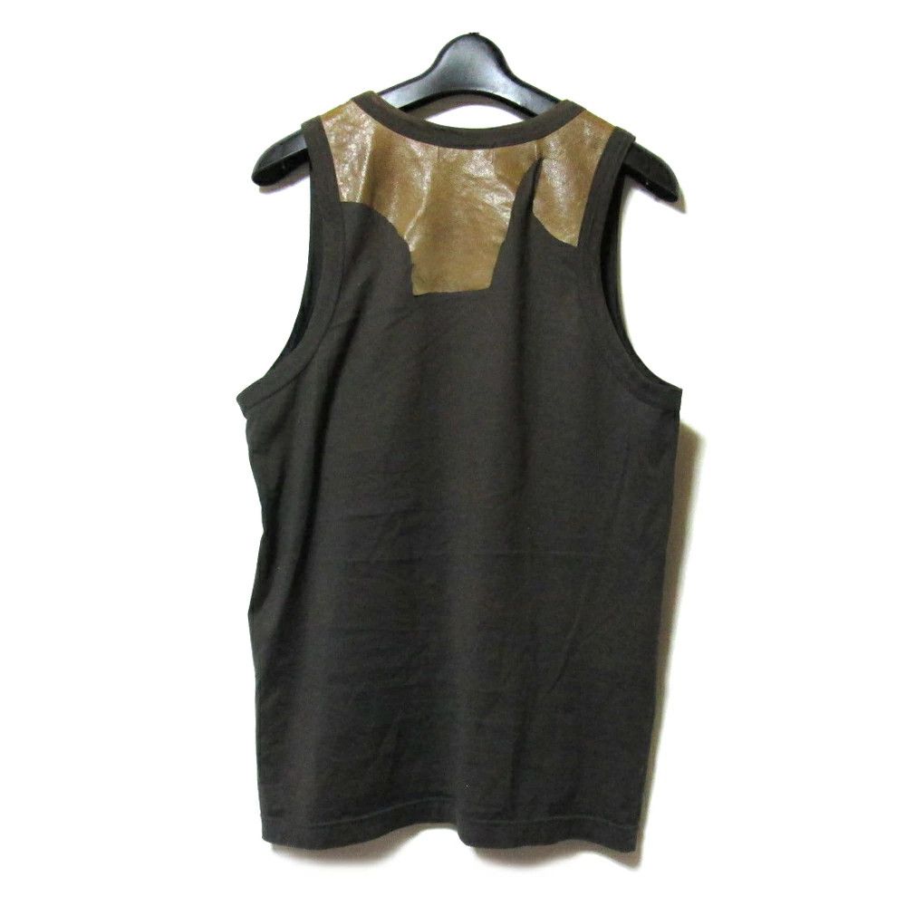 Yohji Yamamoto Yohji Yamamoto POUR HOMME Leather Switch Tank Top Size US L / EU 52-54 / 3 - 2 Thumbnail