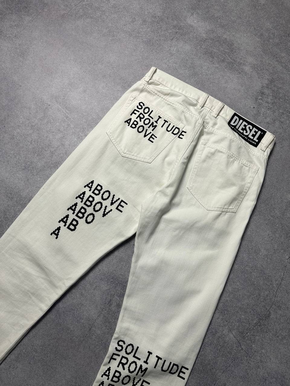 Diesel Vintage 2000s Diesel D-Viper-Sp2 Above Logo Denim Jeans Y2K Size US 30 / EU 46 - 6 Thumbnail