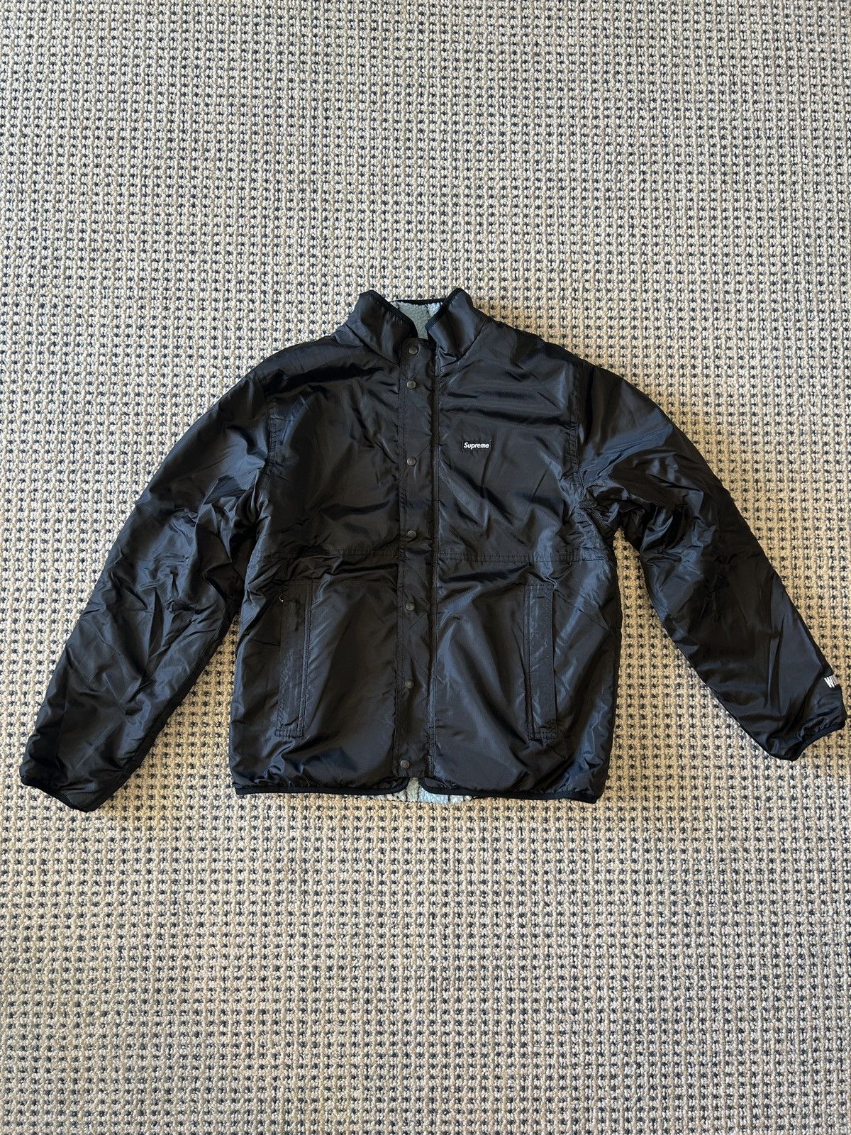 Supreme Supreme Reversible Bandana Light Blue Fleece Jacket Size US M / EU 48-50 / 2 - 3 Thumbnail