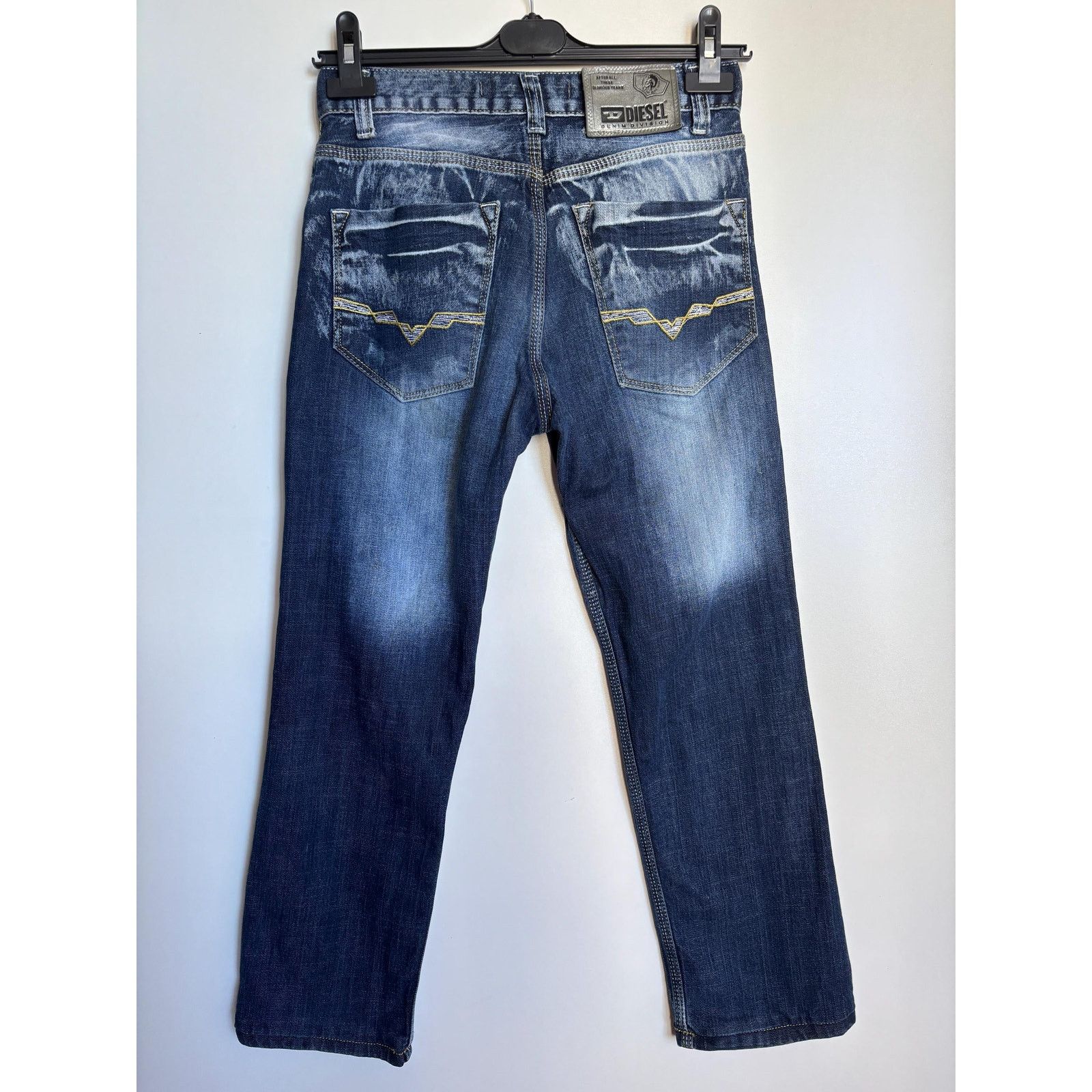 Diesel Diesel Denim Division Jeans W29 Y2K Italy Made Black Label Size US 29 - 7 Thumbnail