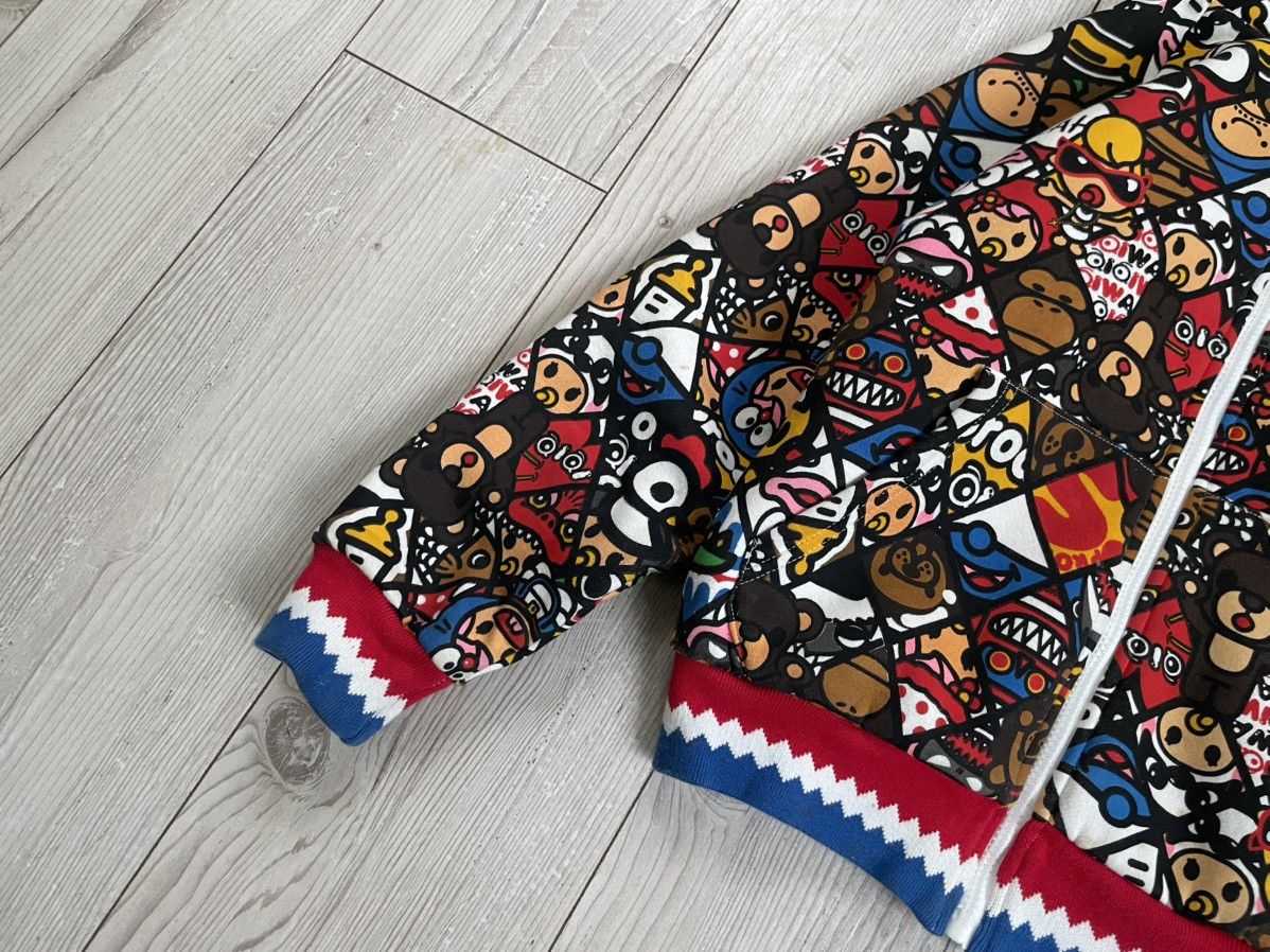 Japanese Brand × Vintage Y2K Hoodie Full Zip Bape Baby Milo Style Size US S / EU 44-46 / 1 - 9 Thumbnail