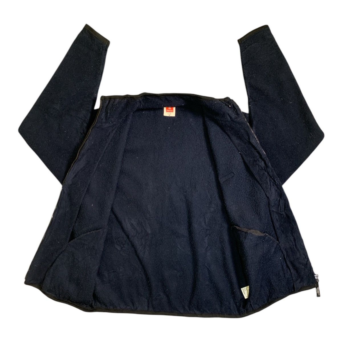 Hanes × Vintage Rare Design Vintage Hanes Fleece Zipper Sweater Size US M / EU 48-50 / 2 - 3 Thumbnail