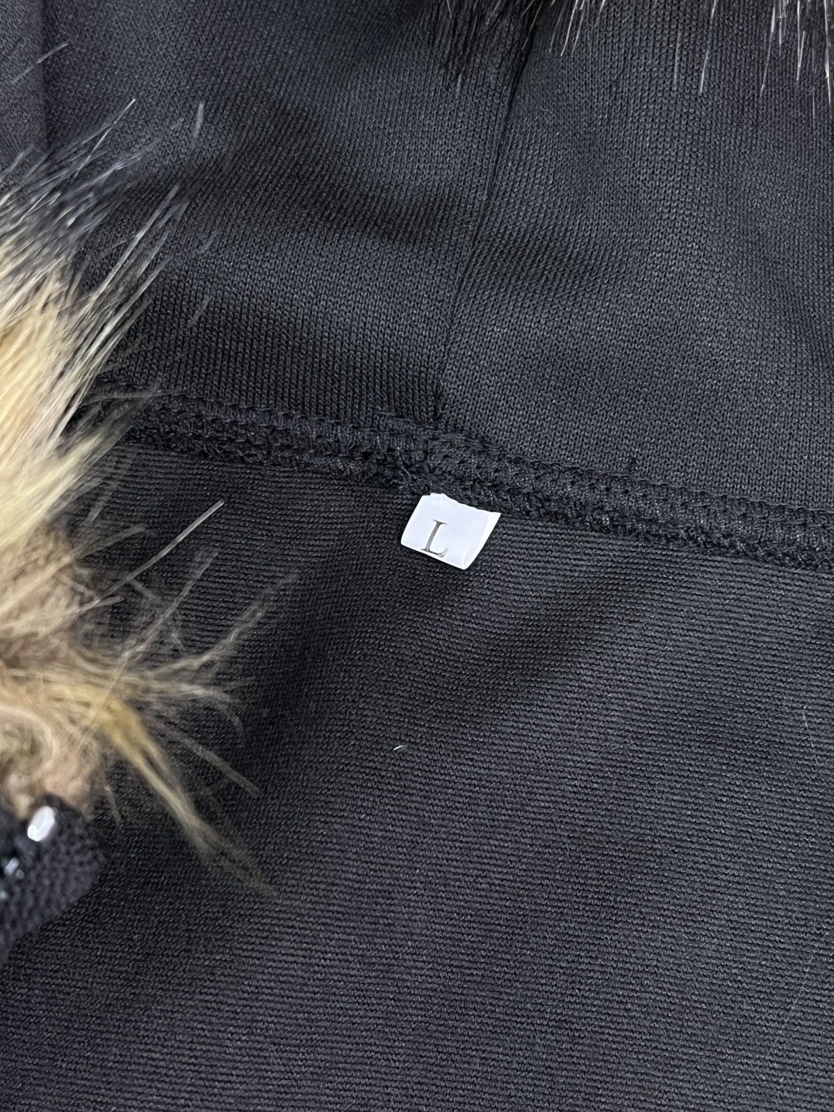 Le Grande Bleu (L.G.B.) Legrandebleu style Hoodie Japanese opium Y2K fur hood Size US L / EU 52-54 / 3 - 6 Thumbnail
