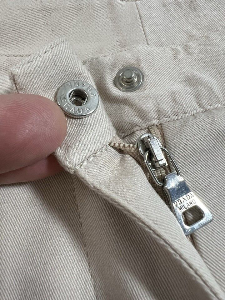 Prada Prada Pants Cotton Blend Size It 42 Size 28" / US 6 / IT 42 - 15 Thumbnail