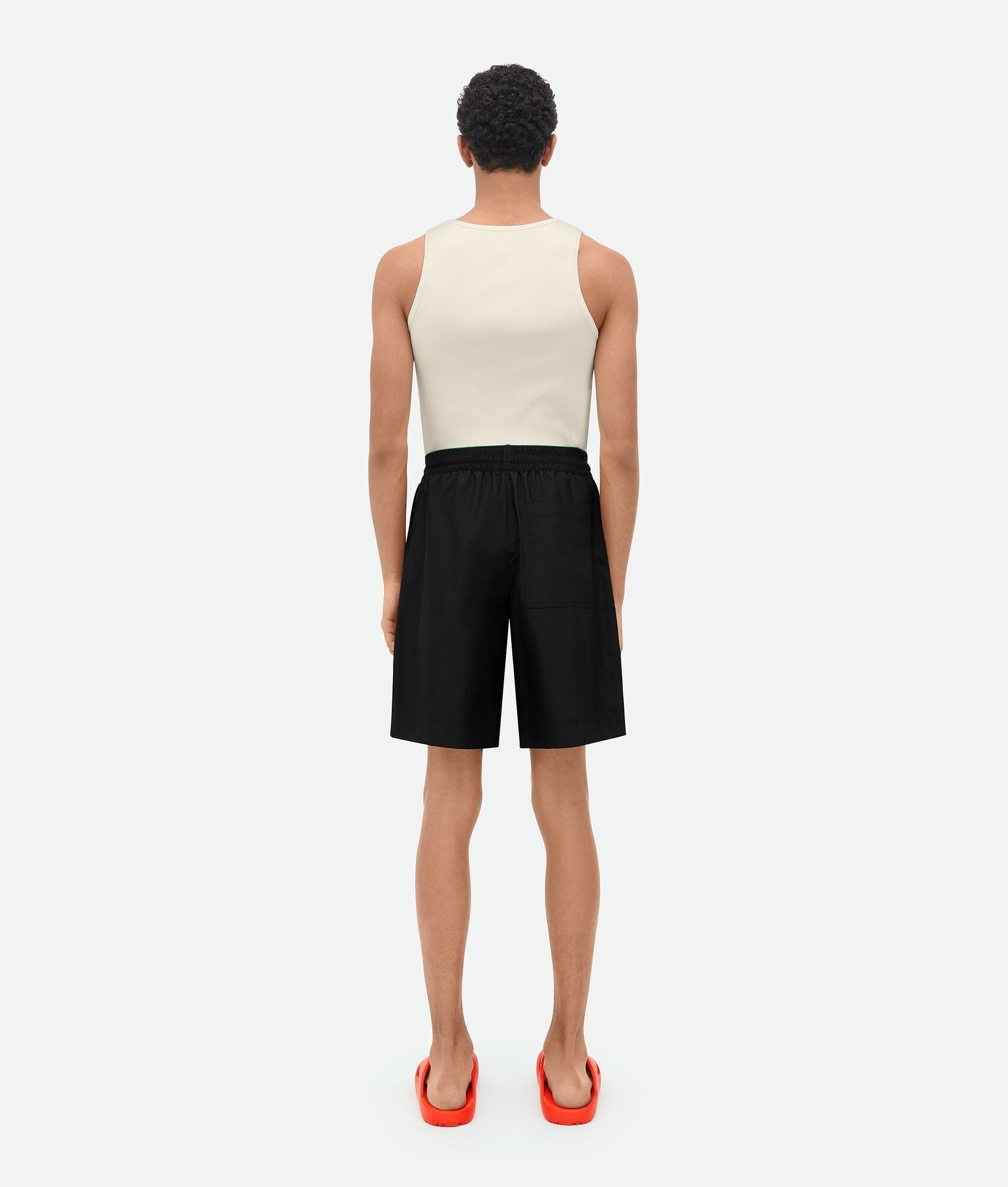 Bottega Veneta o1bcso1str0725 Technical Nylon Shorts in Black Size US 34 / EU 50 - 3 Thumbnail