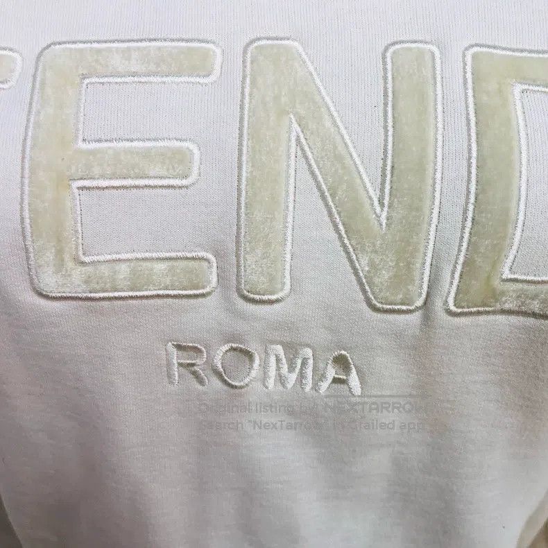 Fendi Fendi Velvet Big Logo Hoodie Size S / US 4 / IT 40 - 6 Thumbnail