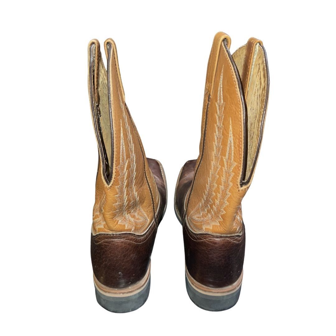Other Laredo Cowboy Western Leather Boots Two Toned Size 10 Rodeo Size US 10 / EU 43 - 3 Thumbnail