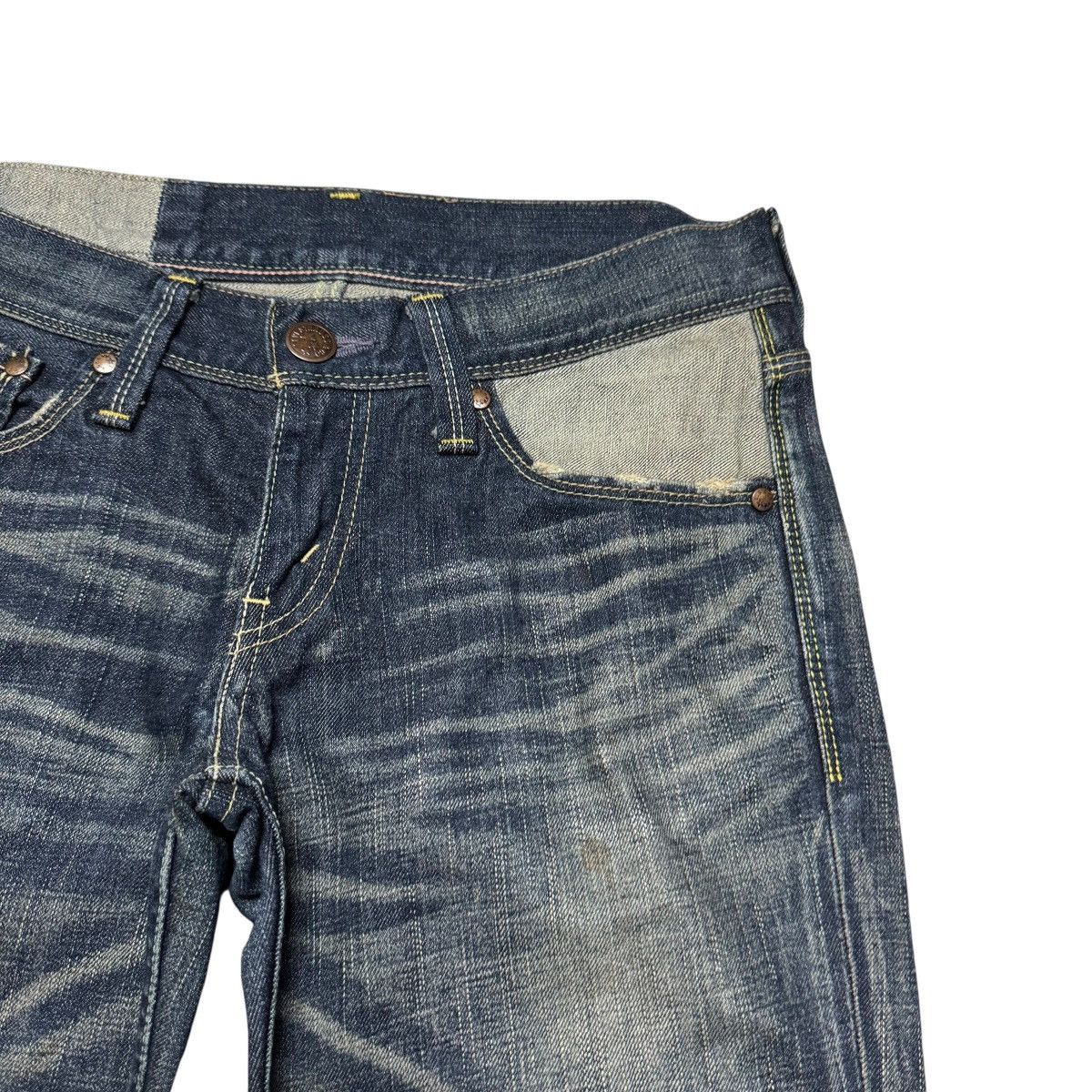 Levi's Vintage Levis Super Flare Jeans Low Rise Size 29" - 5 Thumbnail