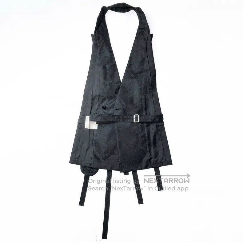 Comme des Garcons Comme des Garcons Black vintage rose design waistcoat Size S / US 4 / IT 40 - 7 Thumbnail