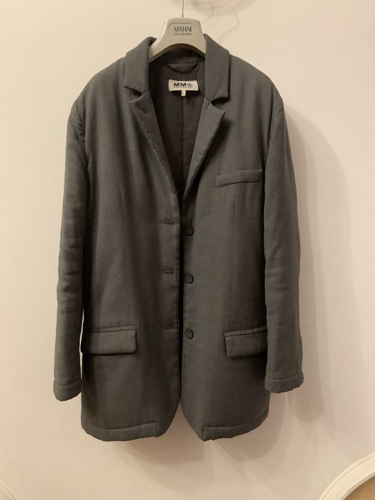 Maison Margiela MM6 Maison Margiela Wool Coat Jacket Blazer Size M / US 6-8 / IT 42-44 - 1 Thumbnail