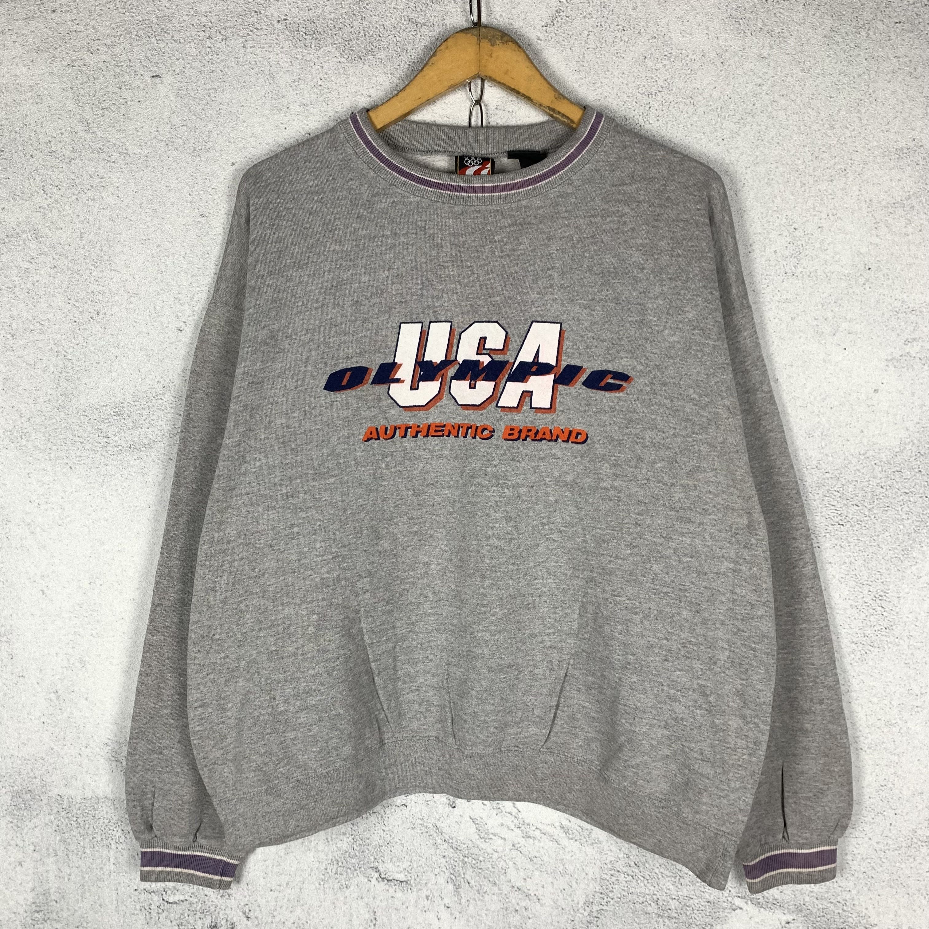 USA Olympics Olympic USA Sweatshirt Crewneck Size US M / EU 48-50 / 2 - 1 Thumbnail