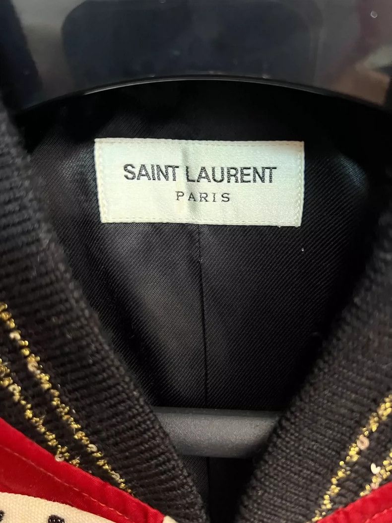 Saint Laurent Paris Saint Laurent Paris 20 Spring/Summer Runway Red Army Flower Size US L / EU 52-54 / 3 - 3 Thumbnail
