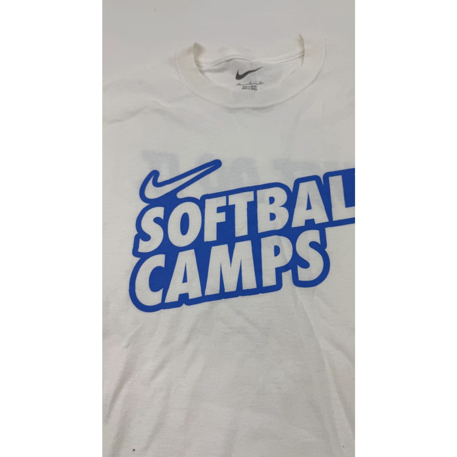 Nike Nike Softball Camps Shirt Adult Medium White Just Do It Graphic Tee Size US M / EU 48-50 / 2 - 5 Thumbnail