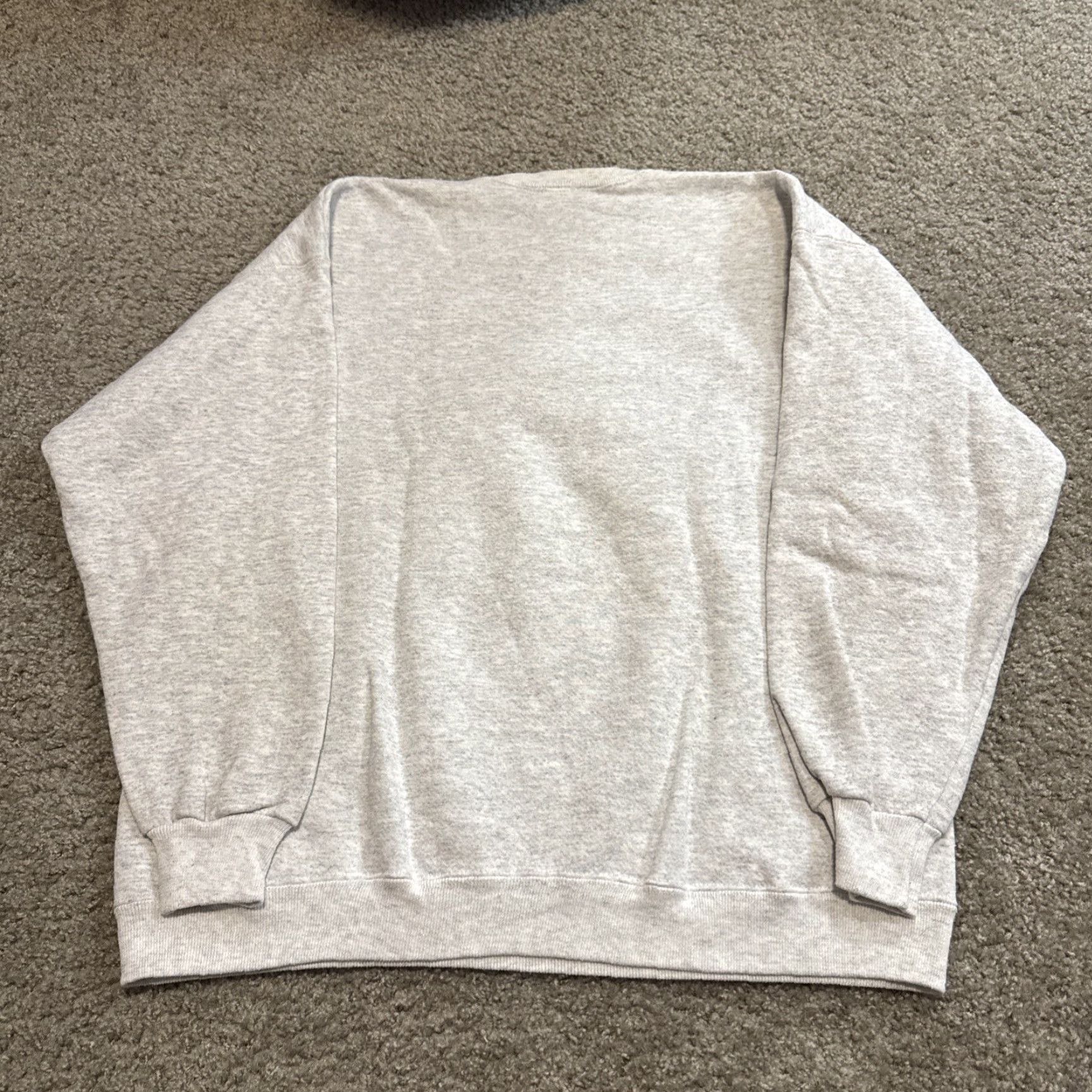 Vintage VINTAGE 90s Santa Claus Christmas Holiday Season’s Greetings Crewneck Sweatshirt XL Gray Men Size US XL / EU 56 / 4 - 5 Thumbnail
