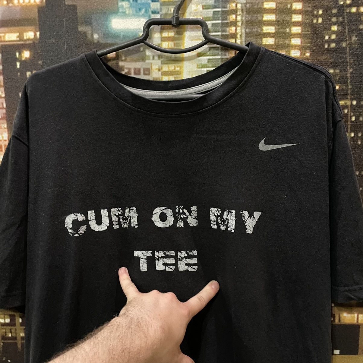 Band Tees VINTAGE 90S CUM ON MY TEE FUNNY BAND ROCK PORN STAR TEE Y2K Size US XXL / EU 58 / 5 - 3 Thumbnail