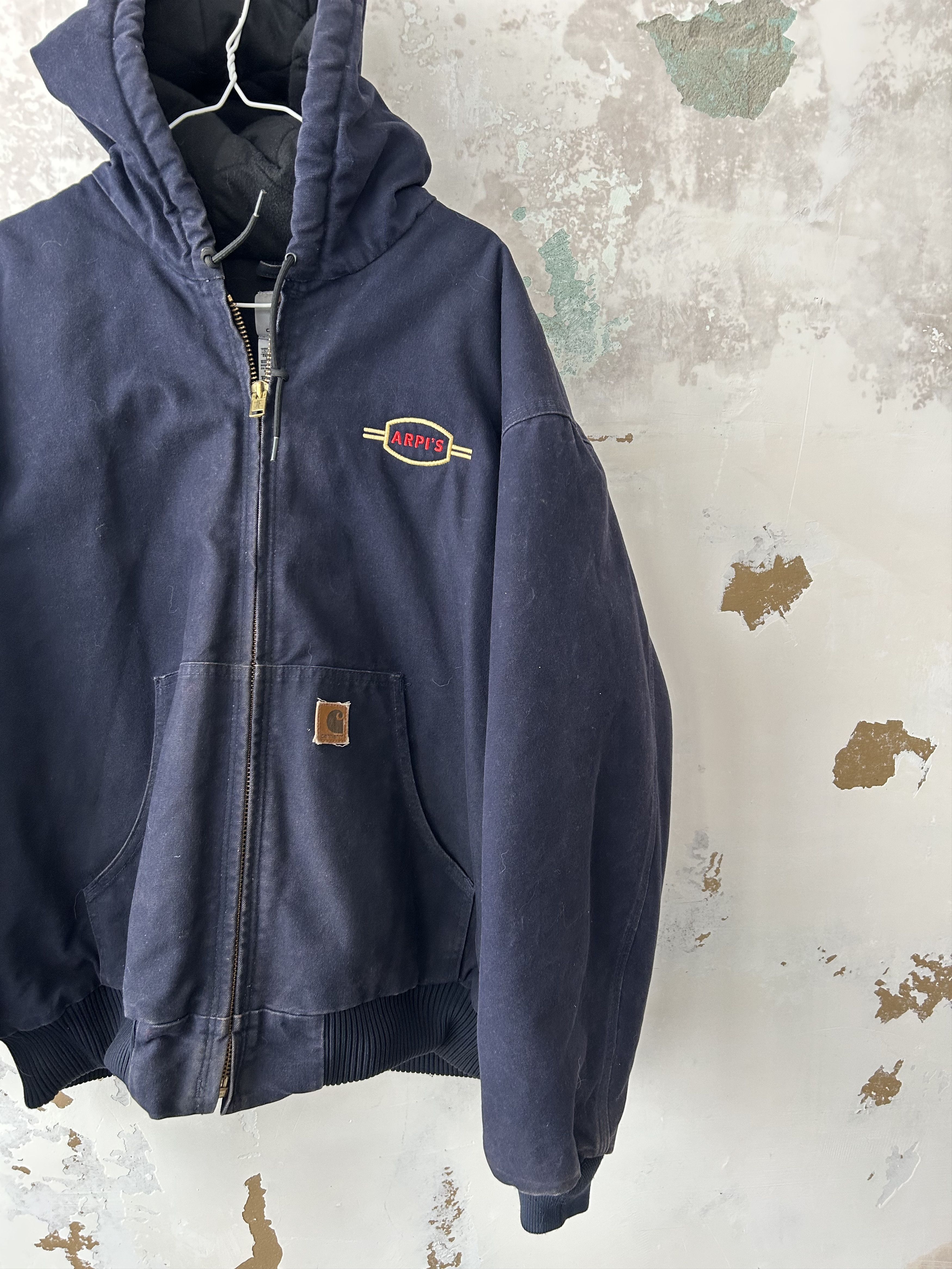 Carhartt Vintage 90s Carhartt Detroit Jacket size XXL Size US XXL / EU 58 / 5 - 3 Thumbnail
