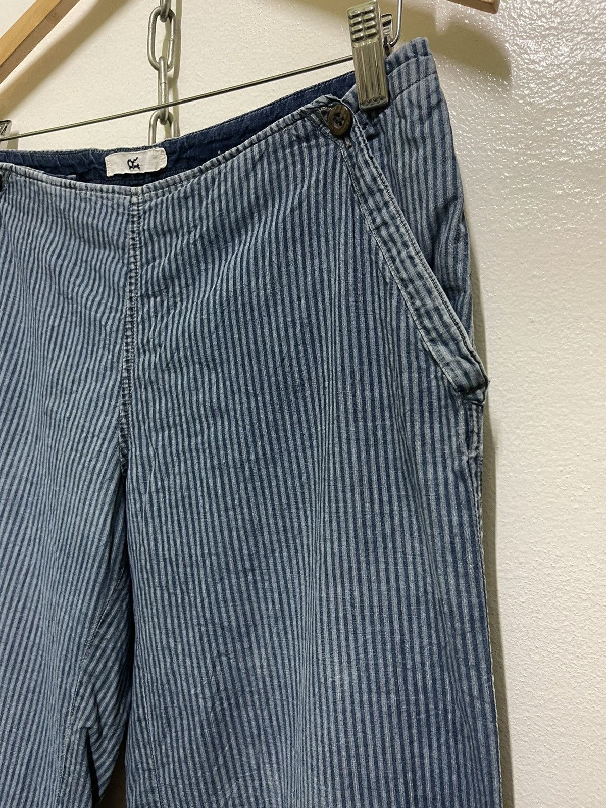 45rpm × Japanese Brand 45RPM Striped Navy Pants Japan Size 30" / US 8 / IT 44 - 5 Thumbnail