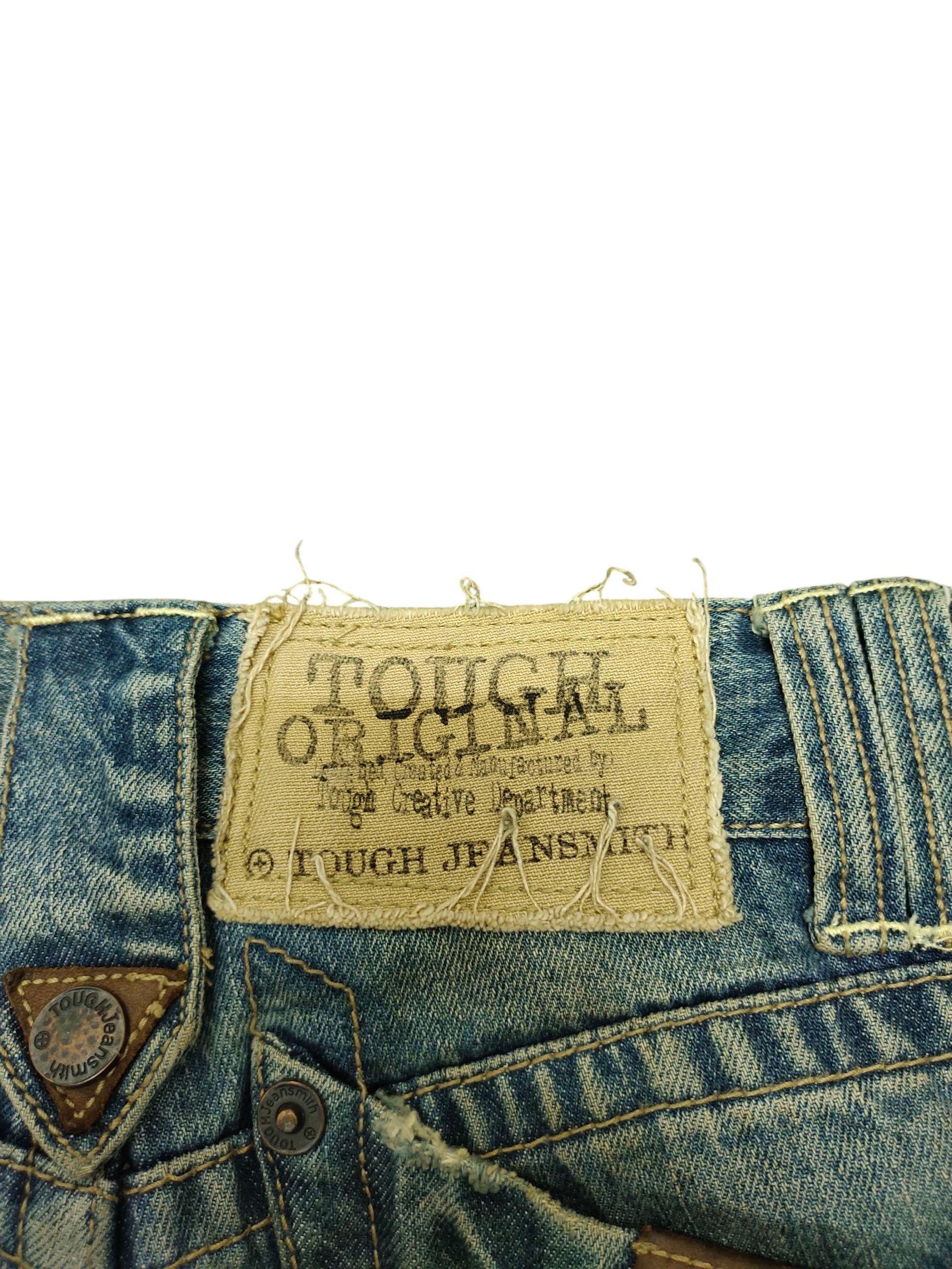 Undercover Tough Chatham Rusty Clawmark Distress Denim Jeans Size US 30 / EU 46 - 10 Thumbnail
