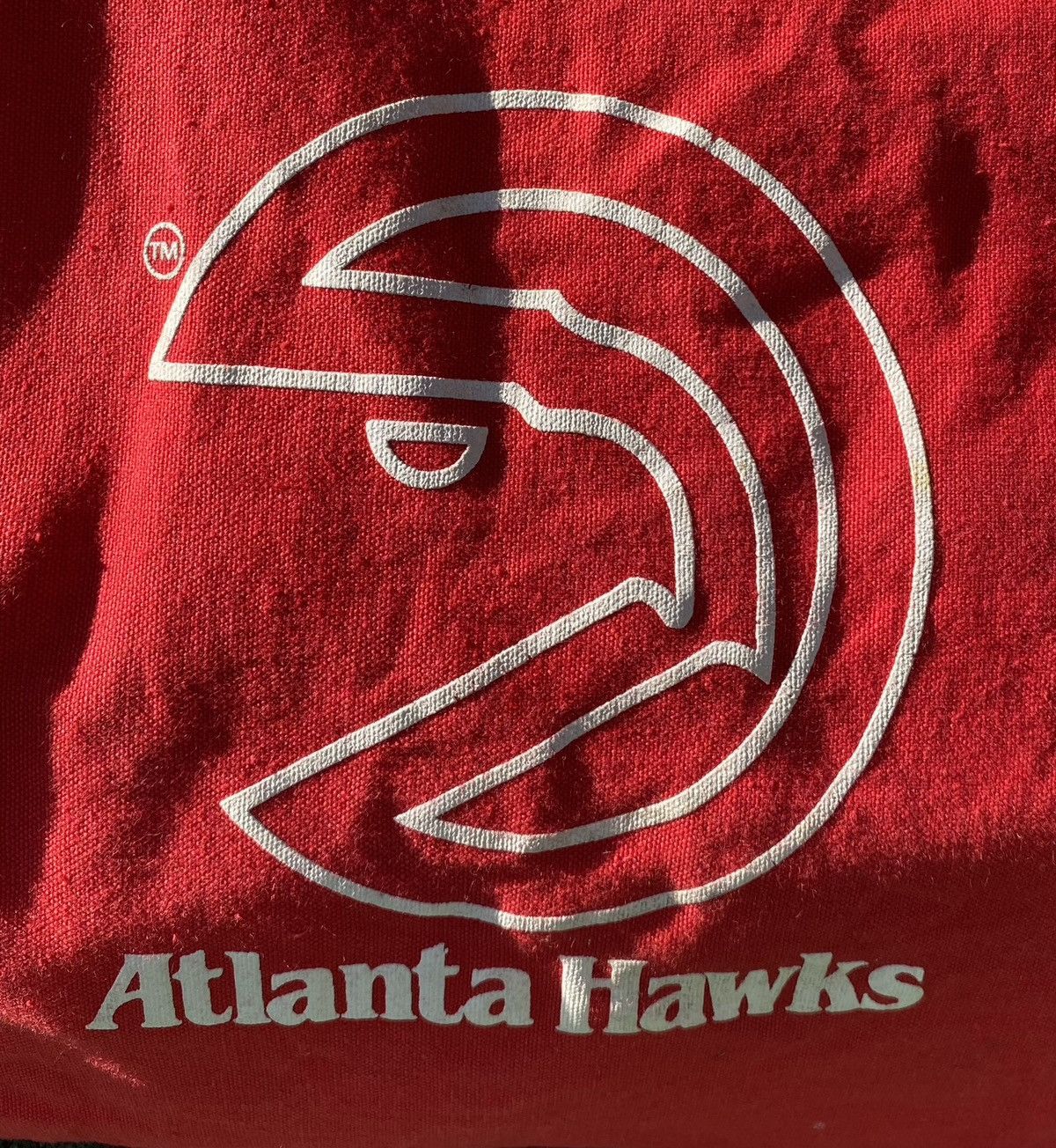 Other Vintage 90’s Atlanta Hawks Basketball NBA Duffle Bag 9”x16” Size ONE SIZE - 2 Thumbnail