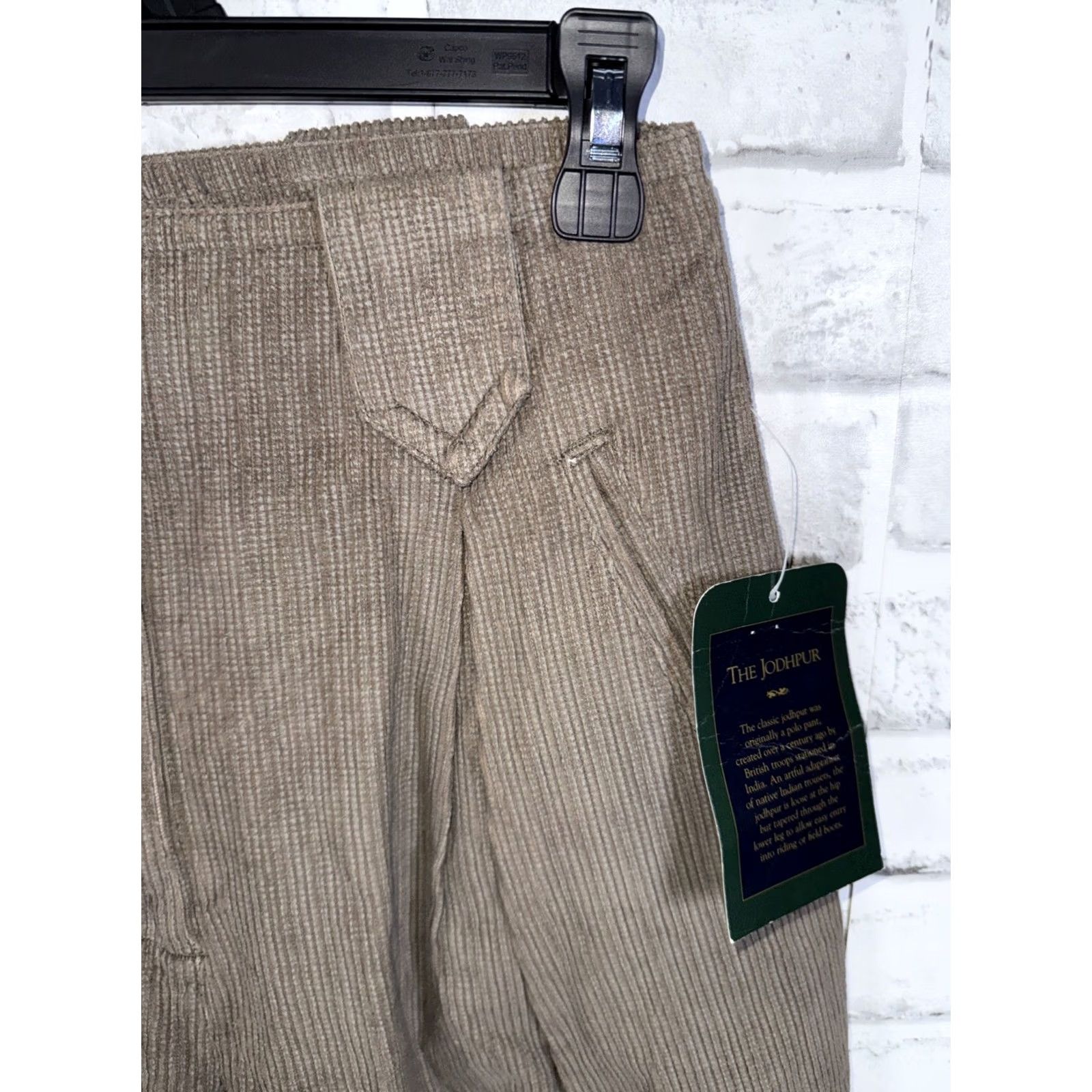 Vintage NWT Outback Red Womens Corduroy Riding Pants - 6x29 Size 28" / US 6 / IT 42 - 2 Thumbnail