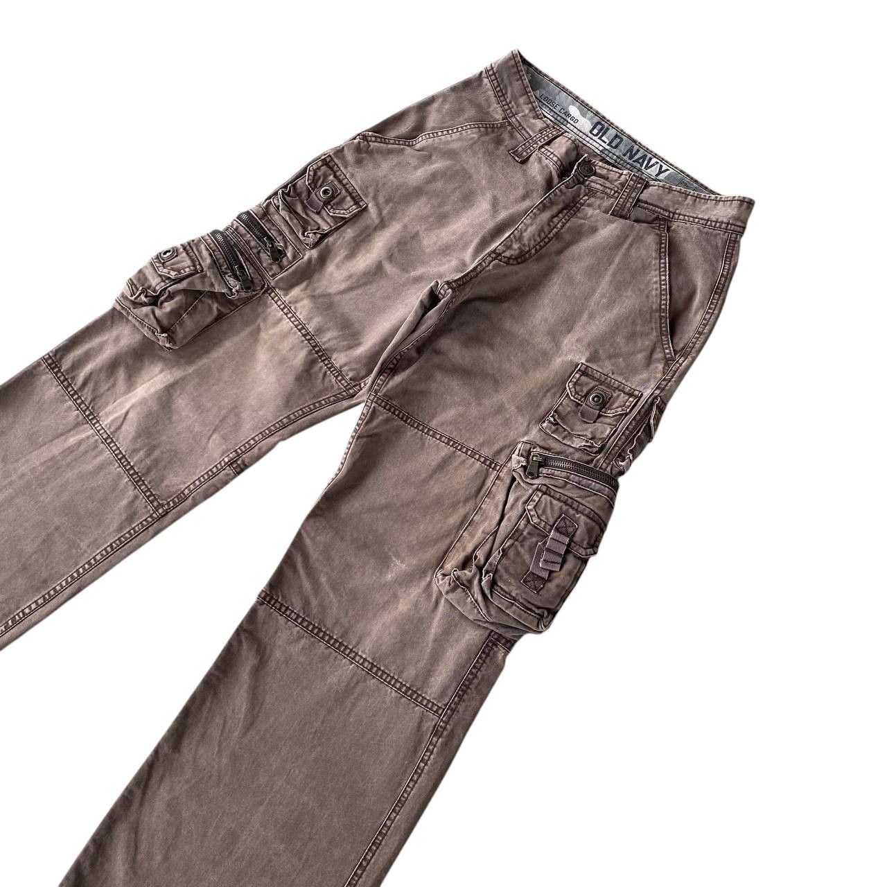 Vintage VINTAGE OLD NAVY LOOSE CARGO UTILITY PANT W29 Size US 29 - 4 Thumbnail