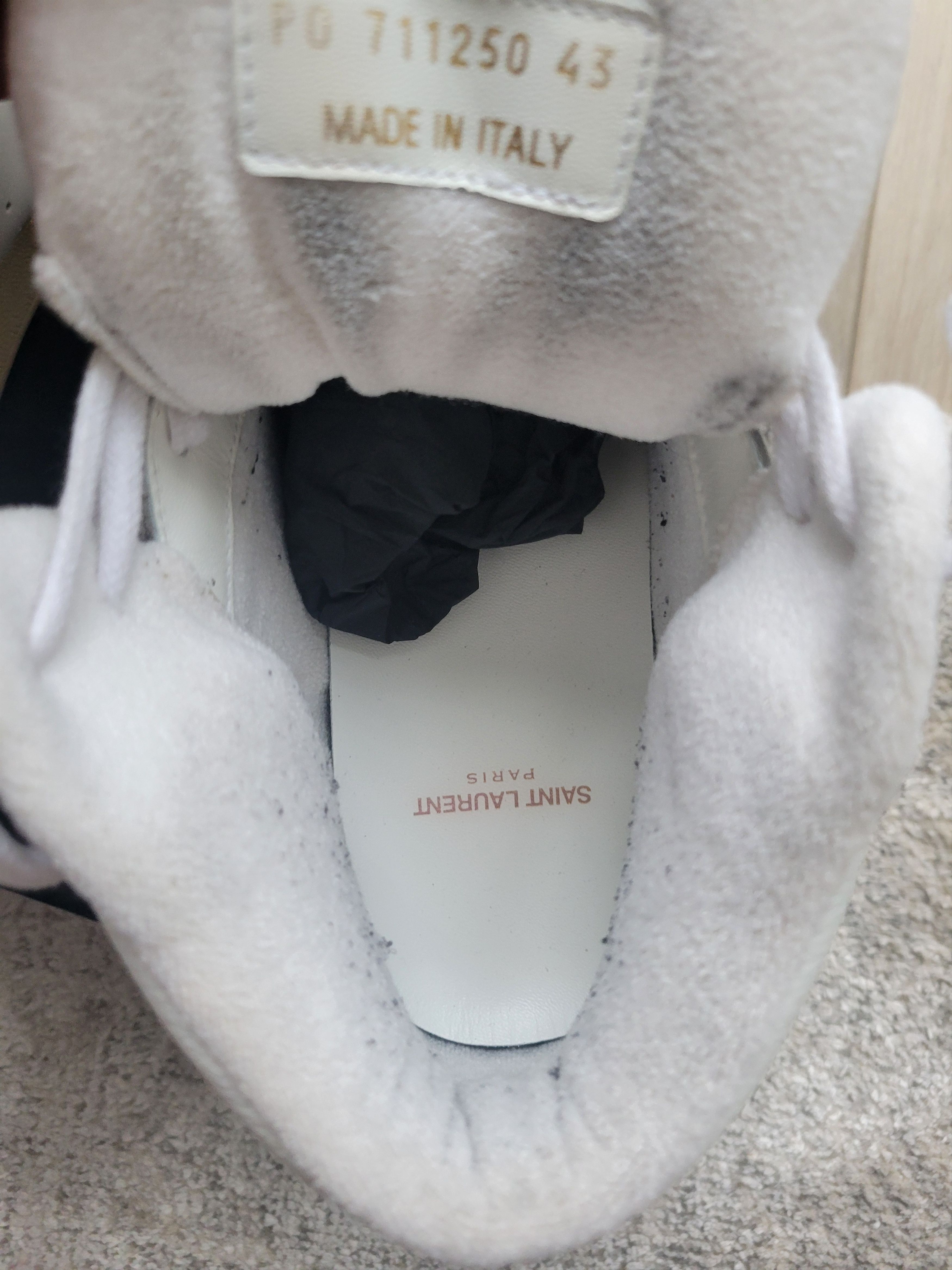 Saint Laurent Paris High top 80 Size US 10 / EU 43 - 9 Thumbnail