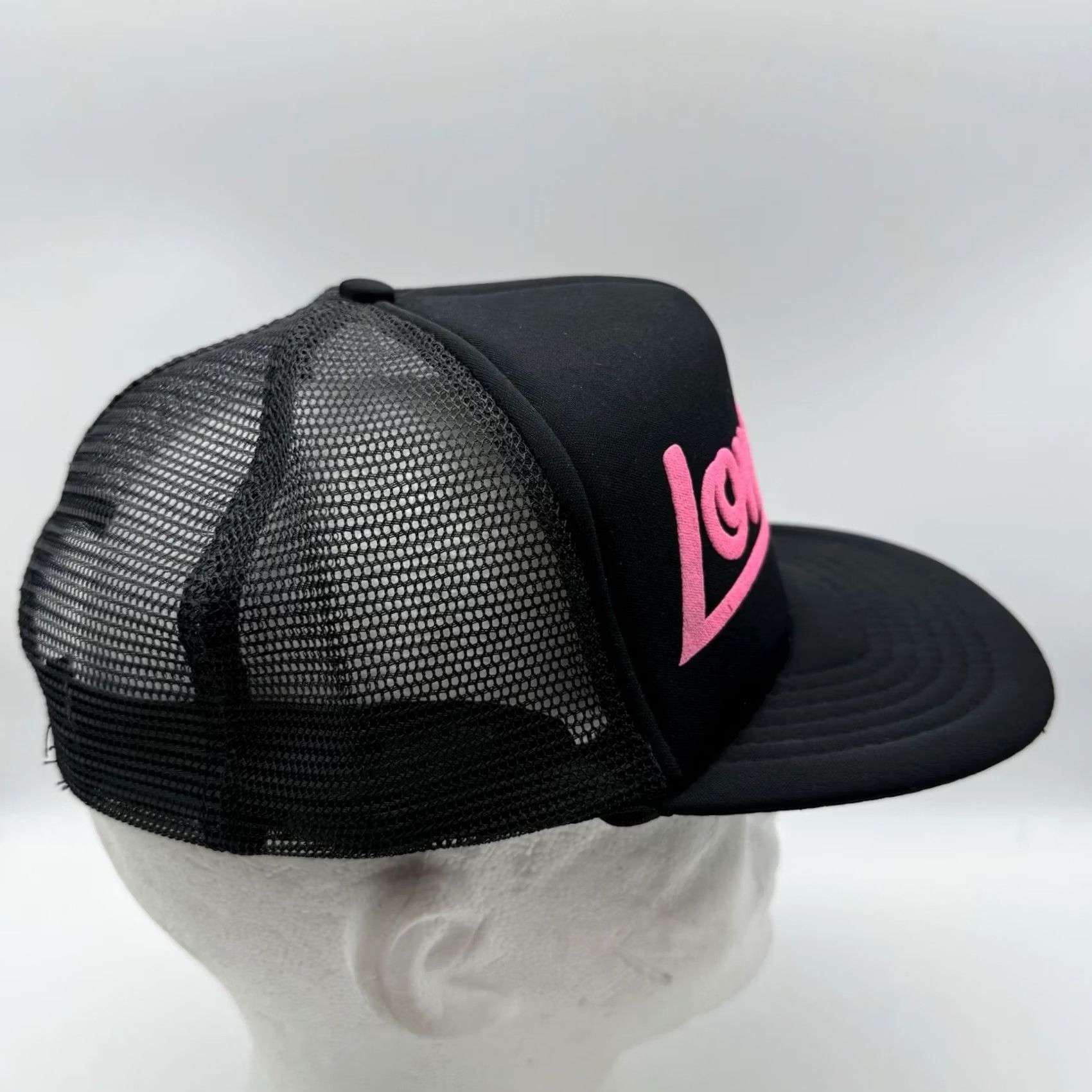 Pinko VINTAGE LONDON ENGLAND Black Neon Pink SnapBack Trucker Hat Cap Hipster Hat Unbranded Adjustable Snapback Unisex Adults Men Women Men Women Size ONE SIZE - 2 Thumbnail