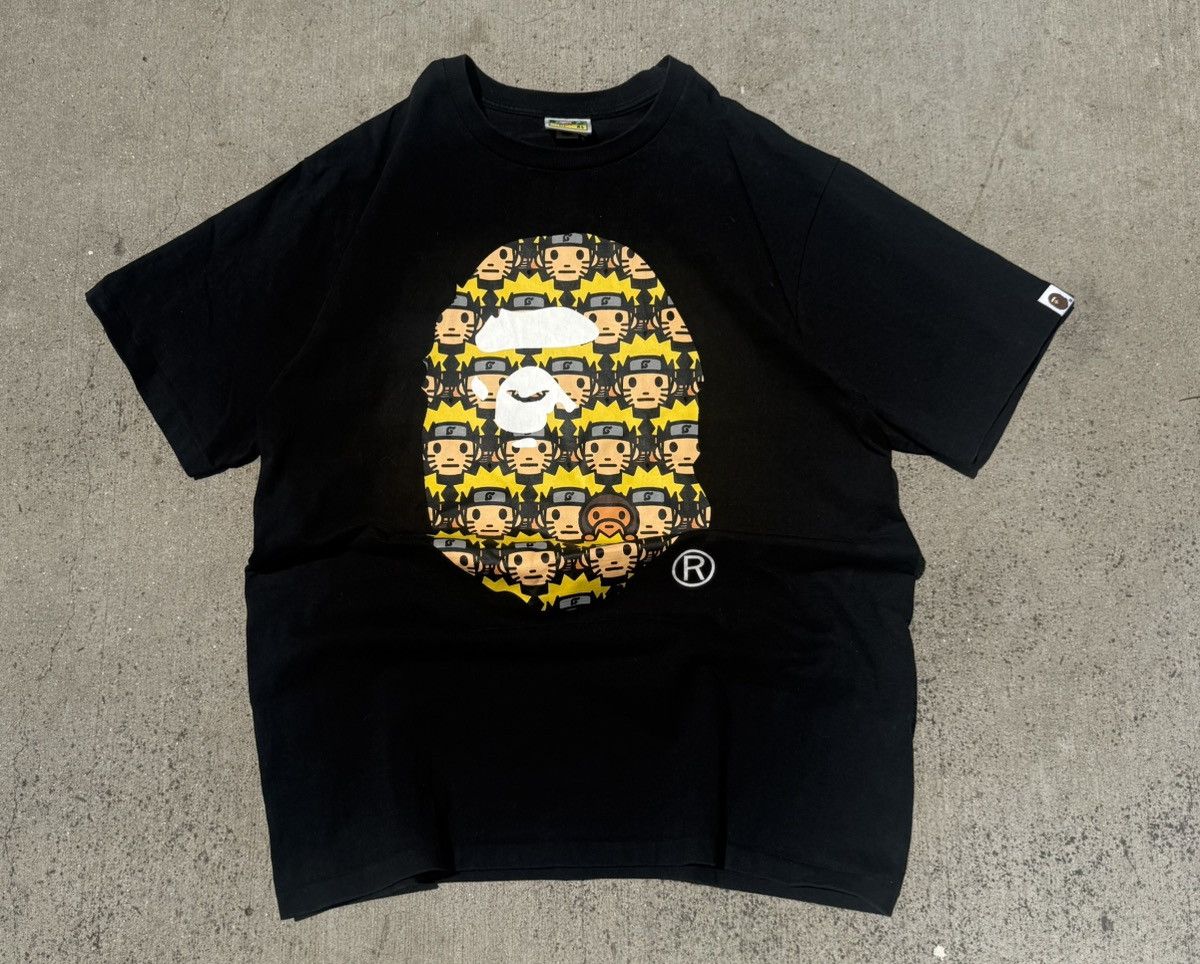 Bape BAPE X Naruto Ape Head Tshirt Size US XL / EU 56 / 4 - 1 Thumbnail