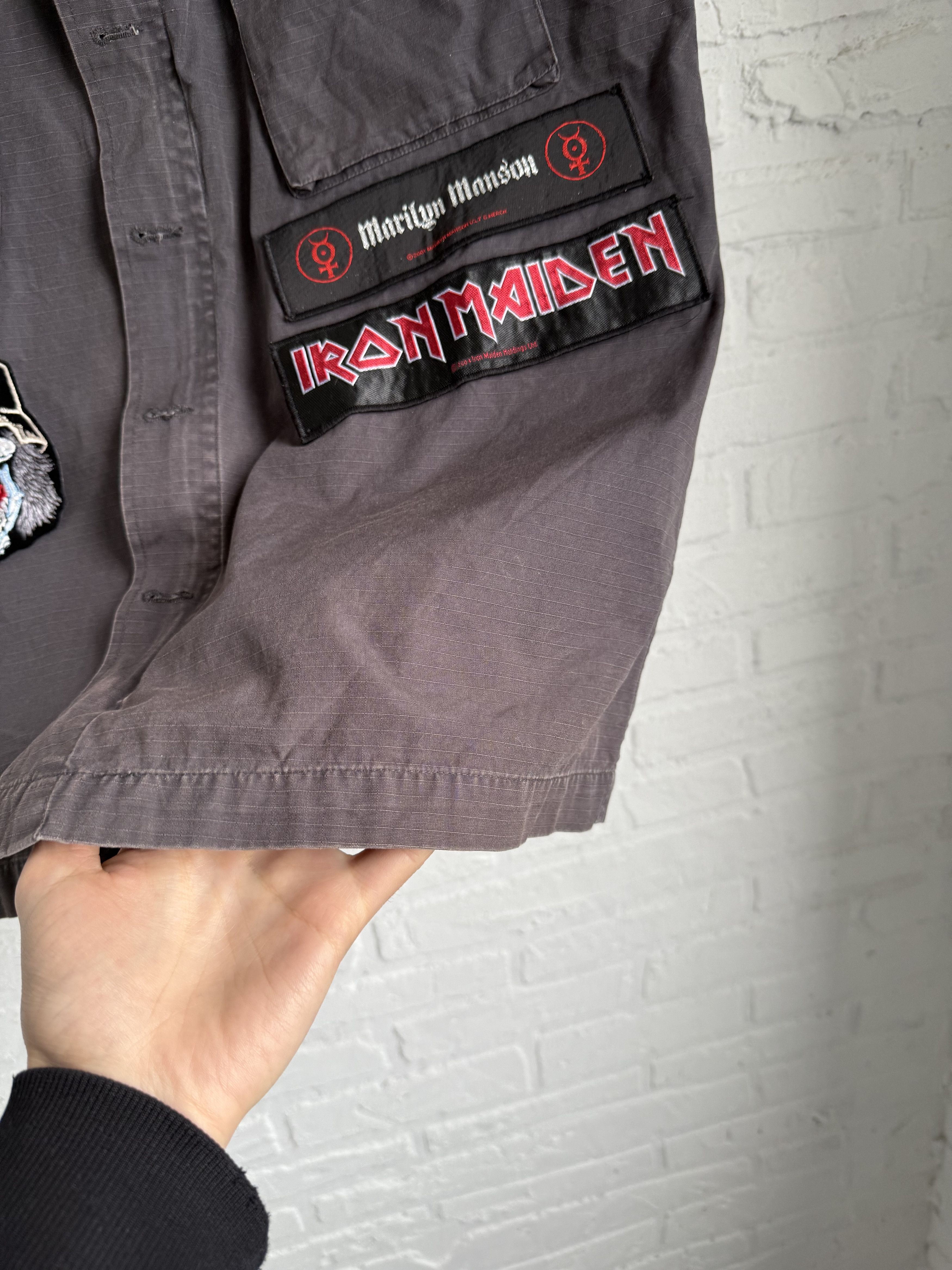 Band Tees Y2K Metal Kutte Battle Vest Original 2000s Band Patches Size US L / EU 52-54 / 3 - 4 Thumbnail