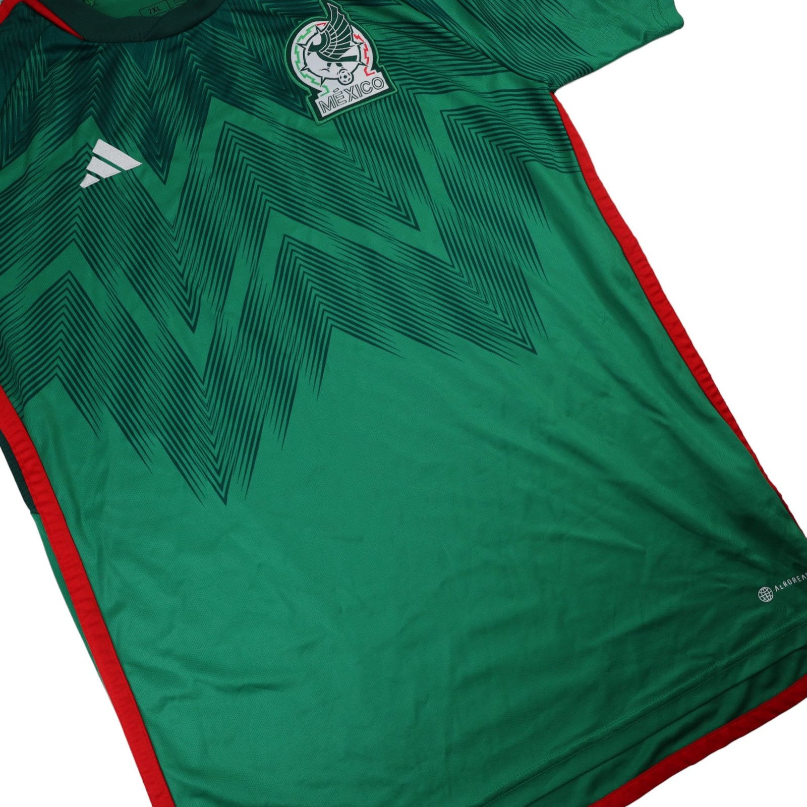 Adidas 2022-23 Adidas Mexico National Football Team Players Jersey Size US L / EU 52-54 / 3 - 3 Thumbnail