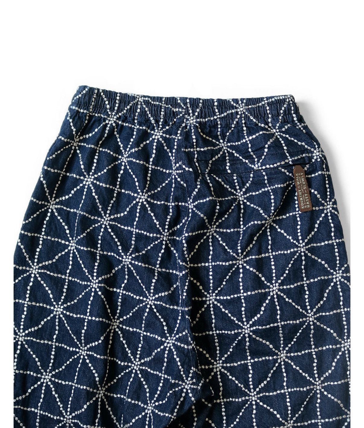 Kapital Kapital 8oz denim FOLK DOJO embroidery W knee pants size 4 Size US 36 / EU 52 - 5 Thumbnail