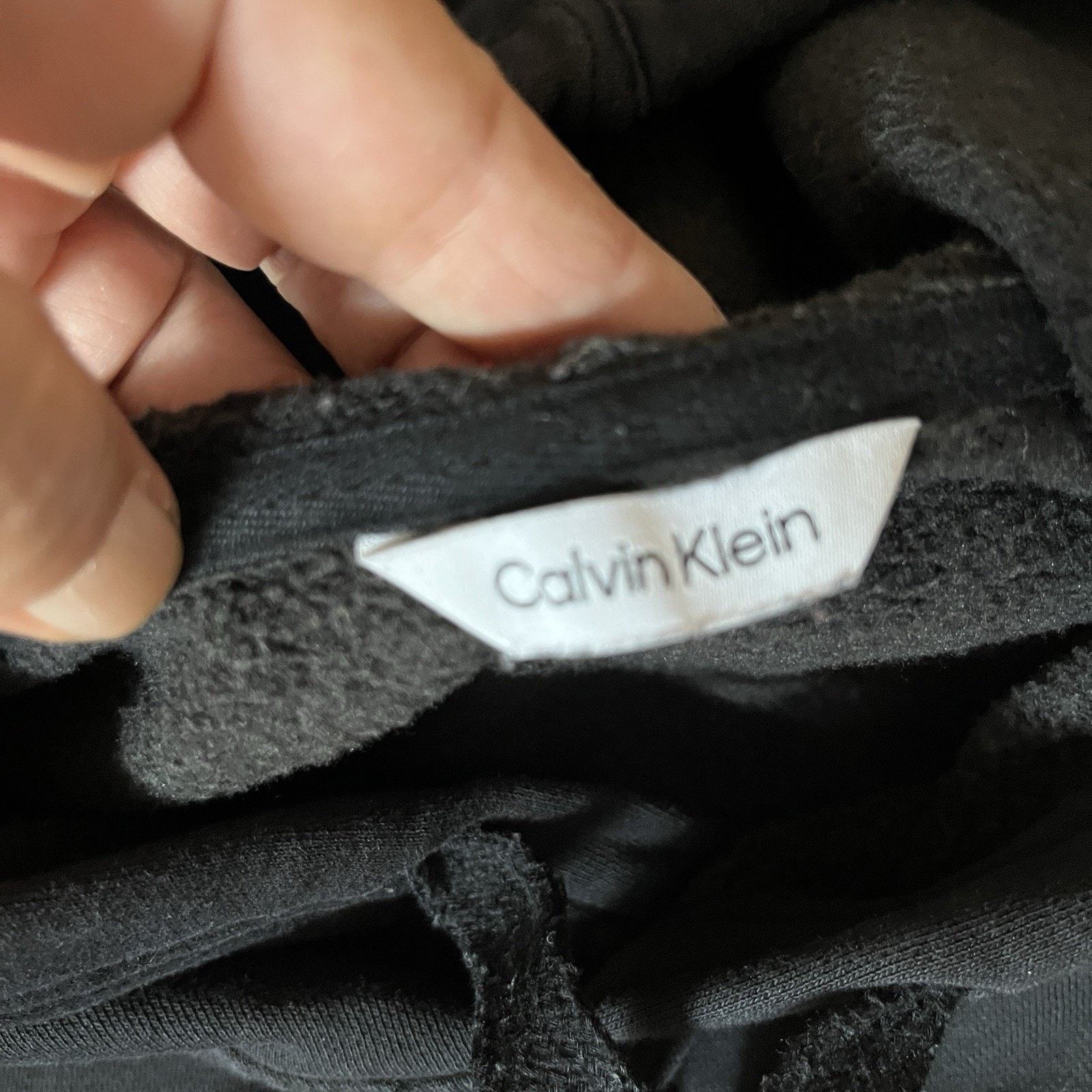Calvin Klein Calvin Klein CK Hoodie Sweatshirt Pullover Logo Black Small Size US S / EU 44-46 / 1 - 4 Thumbnail