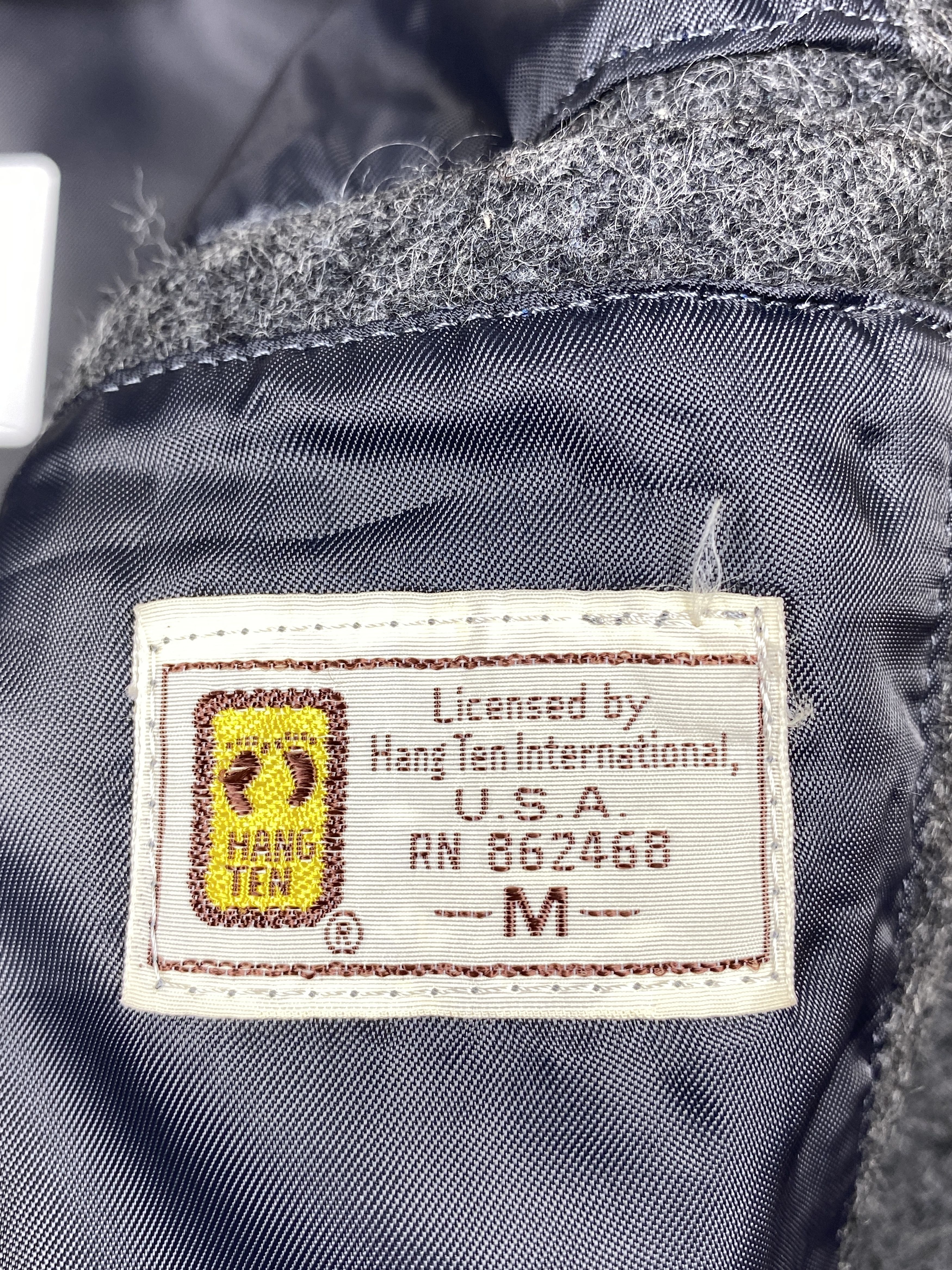 Hang Ten Vintage Hang Ten Button Up Varsity Jacket J1638 Size US M / EU 48-50 / 2 - 9 Thumbnail
