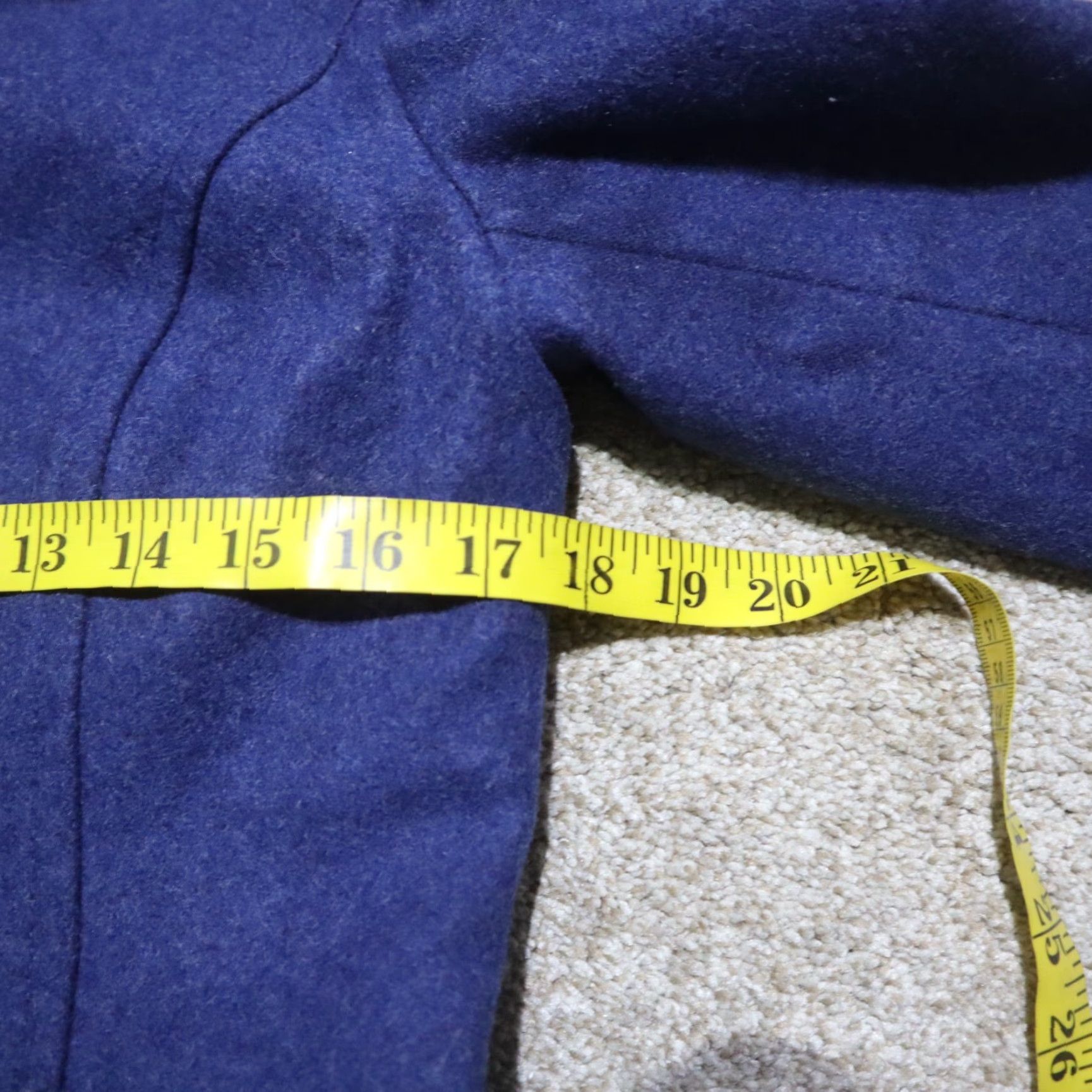 Vintage VINTAGE Delia's Navy Blue Wool Jacket Adult Women M Navy Blue Wool Jacket Lined Coat Size M / US 6-8 / IT 42-44 - 5 Thumbnail