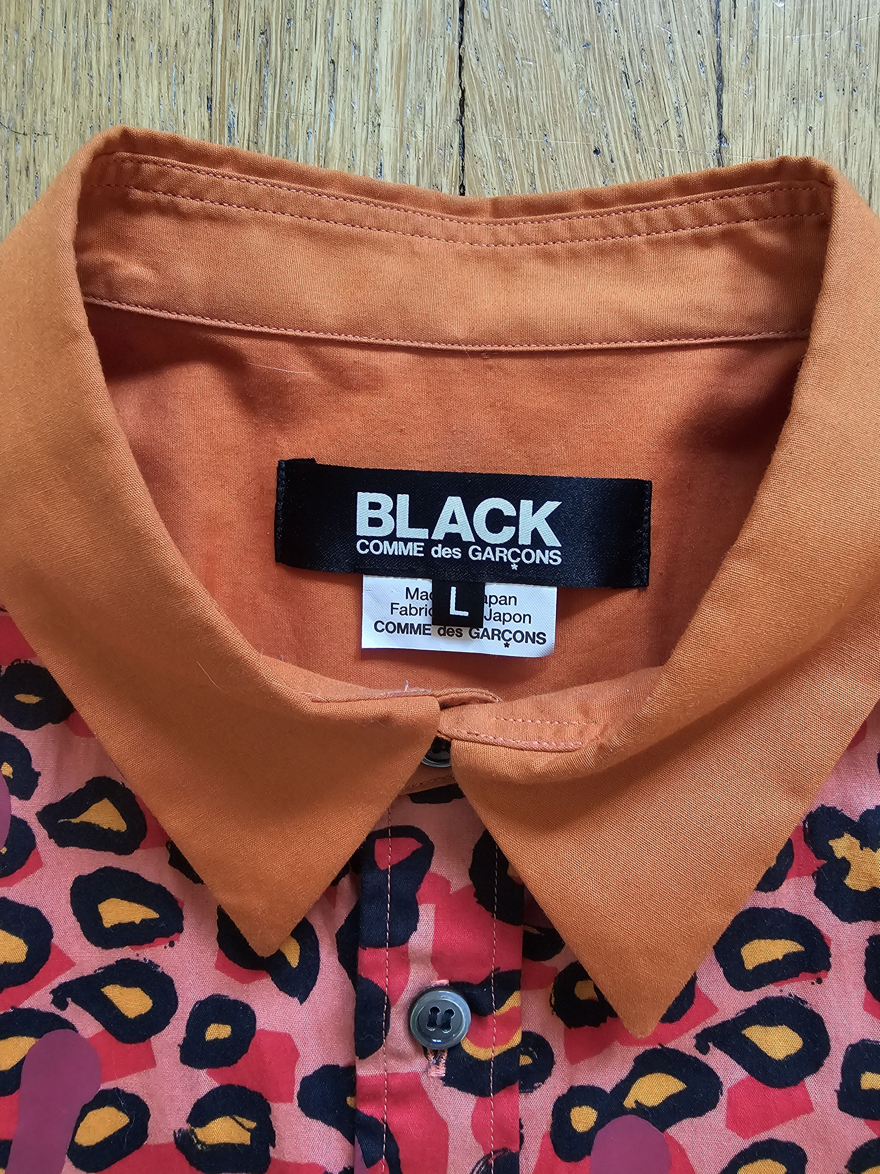 Comme des Garcons Black CDG Black Animal Print Button Up Size US L / EU 52-54 / 3 - 3 Thumbnail