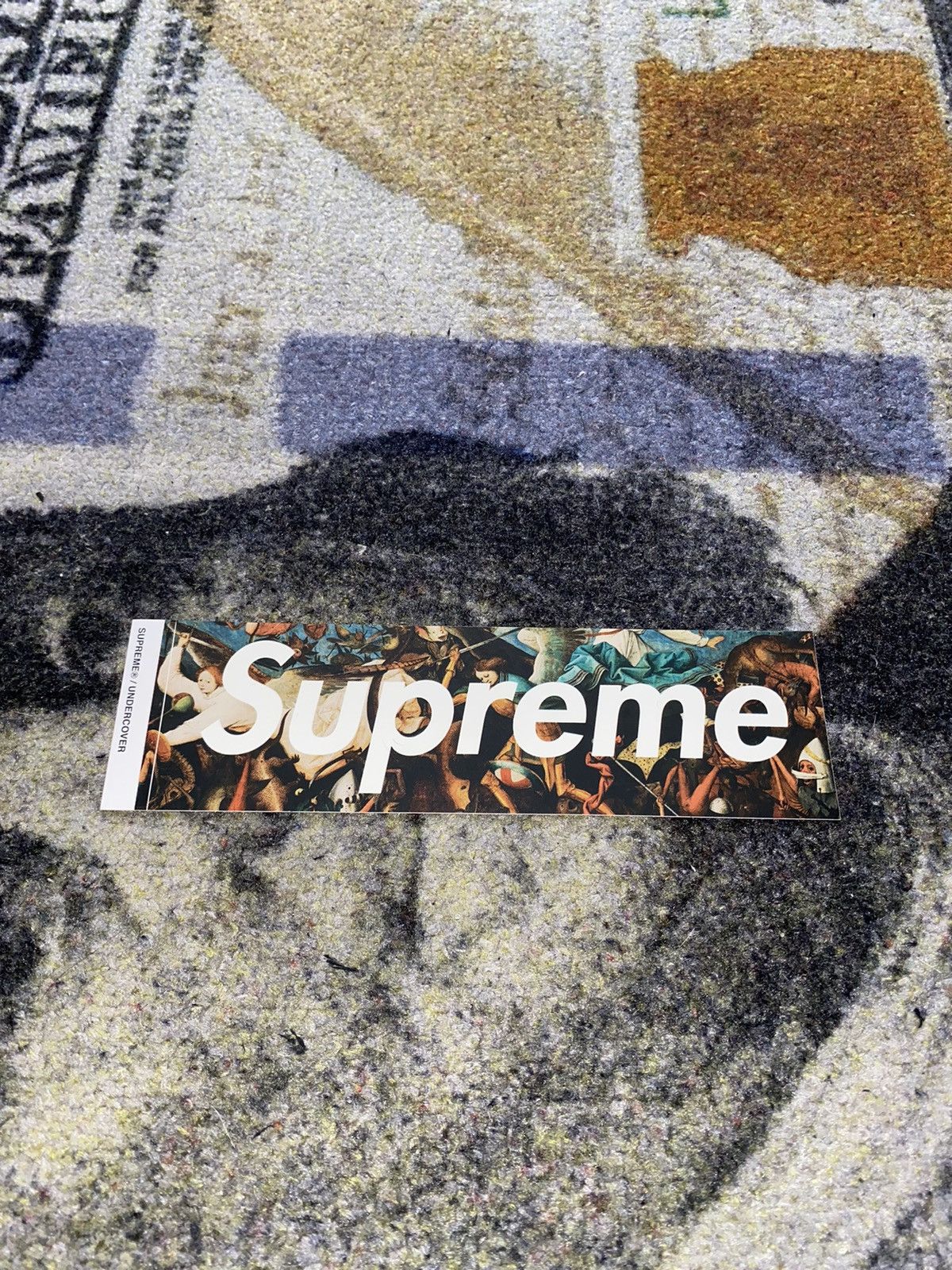 Supreme x Undercover Angels Box Logo Sticker