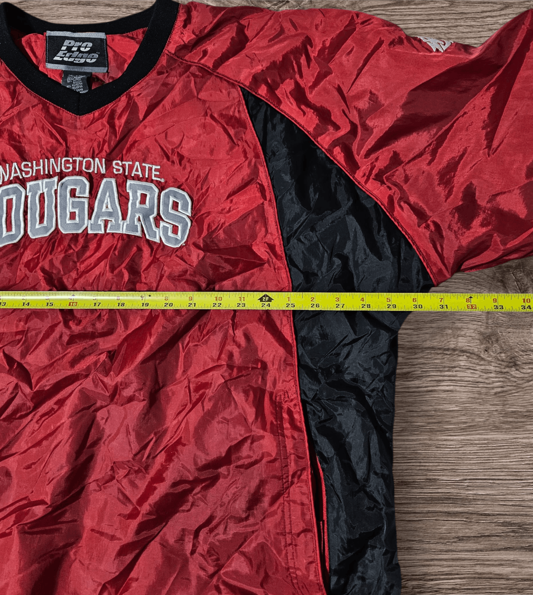 Pro Edge Washington State Cougars Jacket 90s Pro Edge WSU XL Bomber Size US XL / EU 56 / 4 - 10 Thumbnail