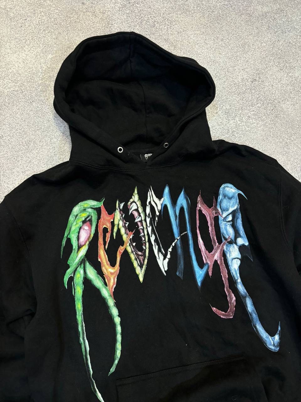 Japanese Brand Revenge x Trippie Redd Trippie Reptile Logo Hoodie in Black Size US L / EU 52-54 / 3 - 2 Thumbnail