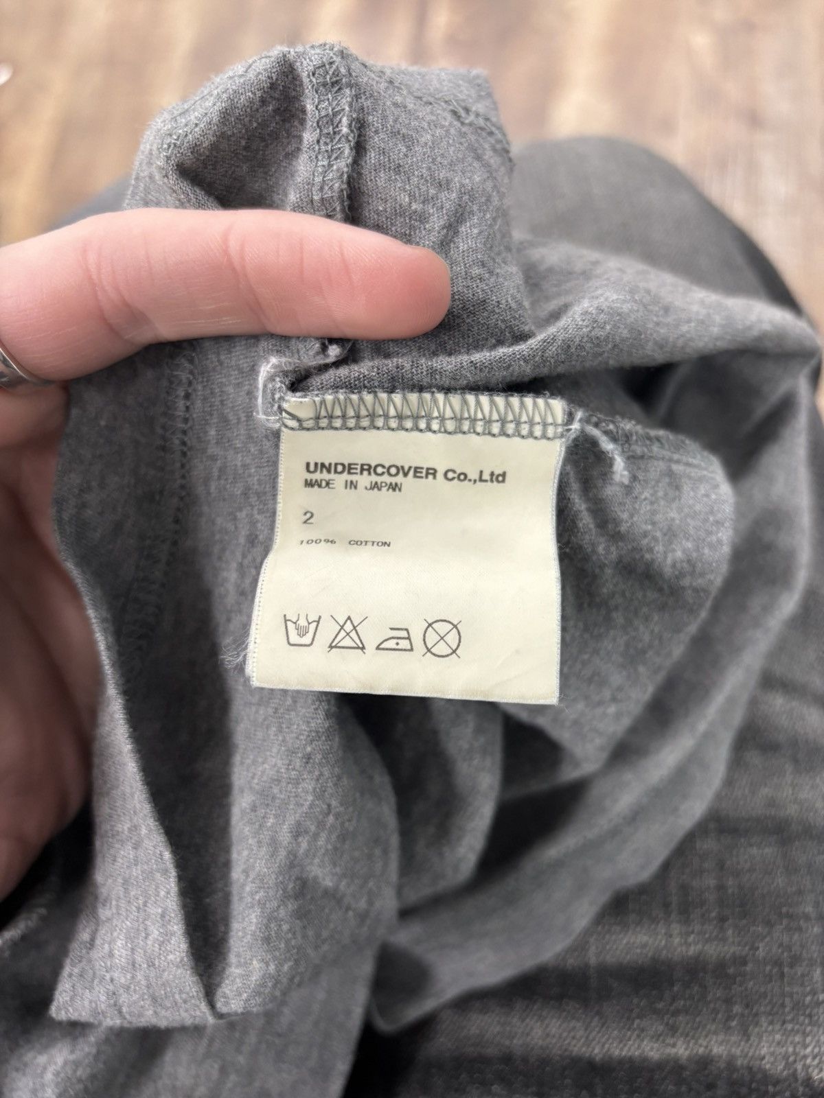 Undercover Undercover “Refuse You” Heather Grey Tee Size US M / EU 48-50 / 2 - 4 Thumbnail