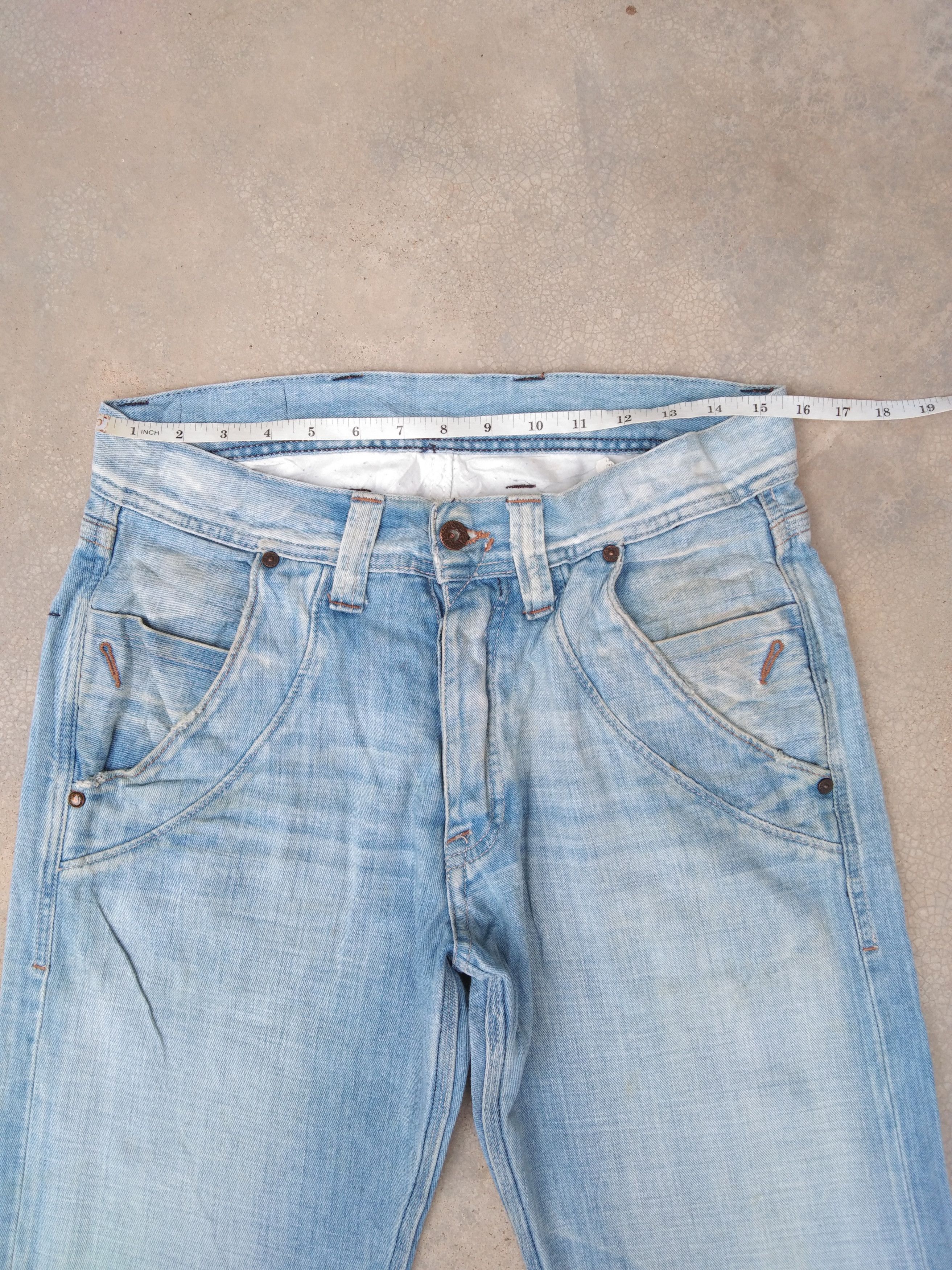 Pepe Jeans Vintage Retro Pepe Jeans Straight Leg 31x35 Size US 31 - 6 Thumbnail