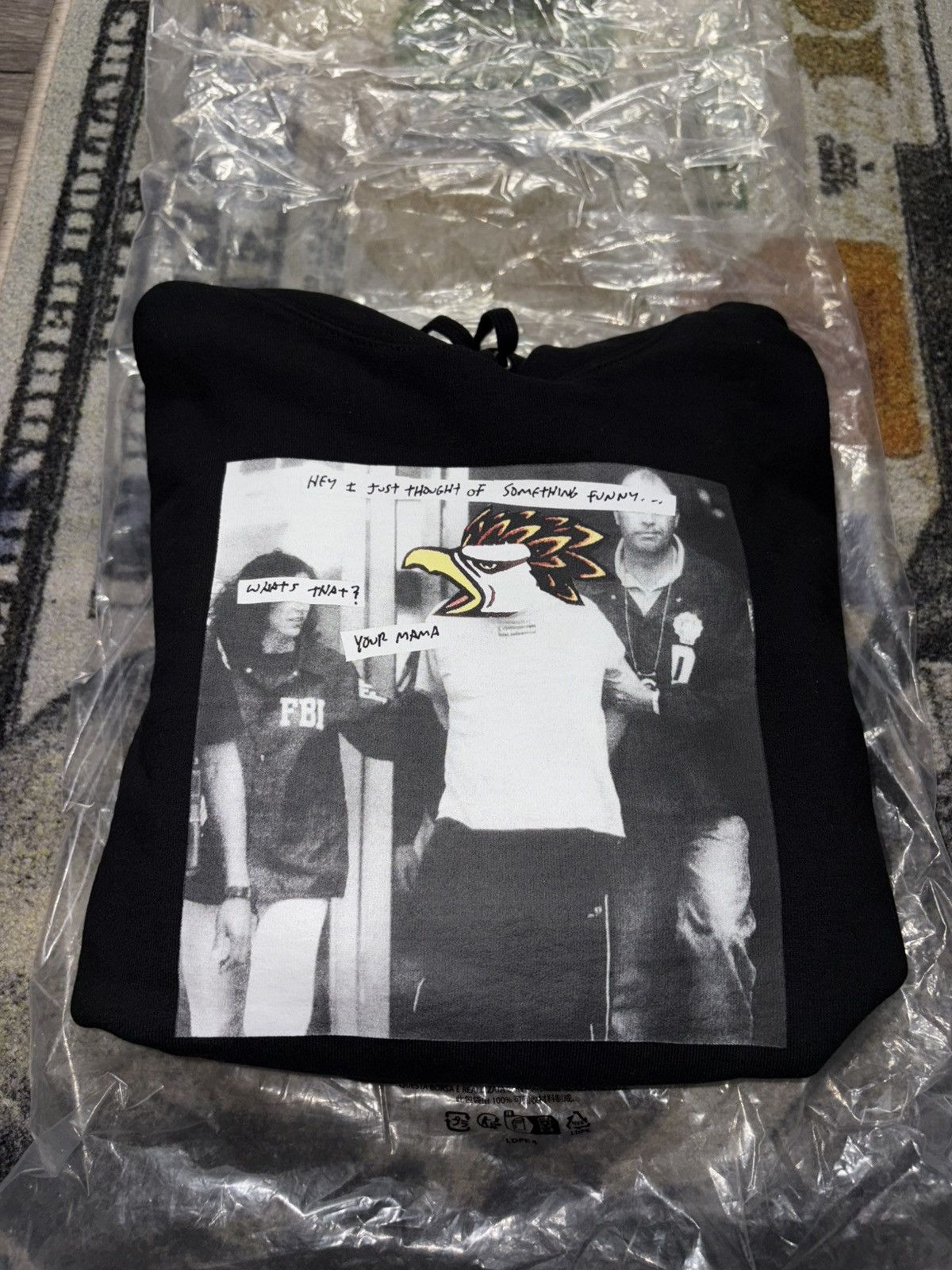 Antihero × Supreme Supreme ANTIHERO Hooded Sweatshirt (FW25) Black Size US M / EU 48-50 / 2 - 1 Thumbnail
